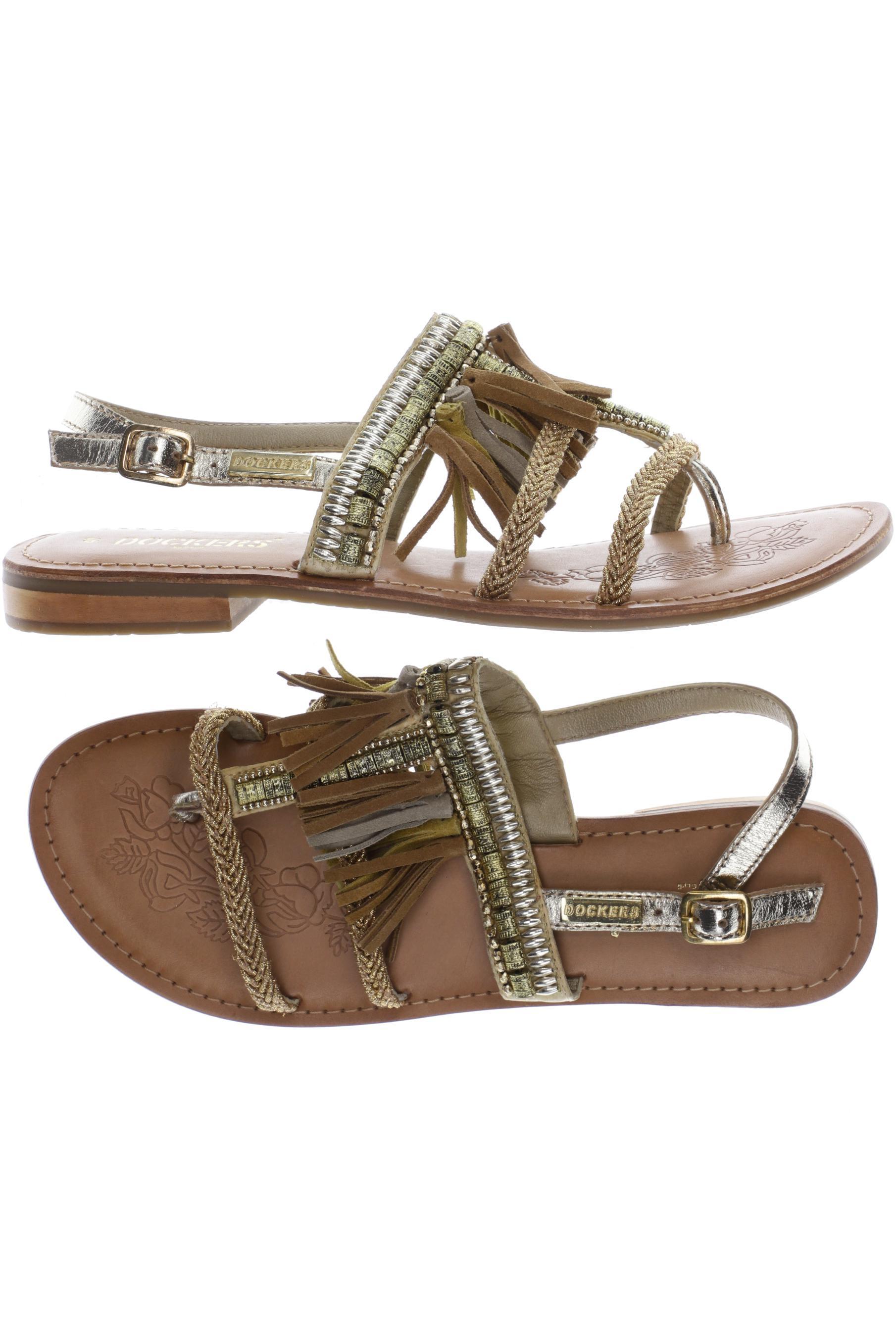 

Dockers Damen Sandale, gelb, Gr. 41