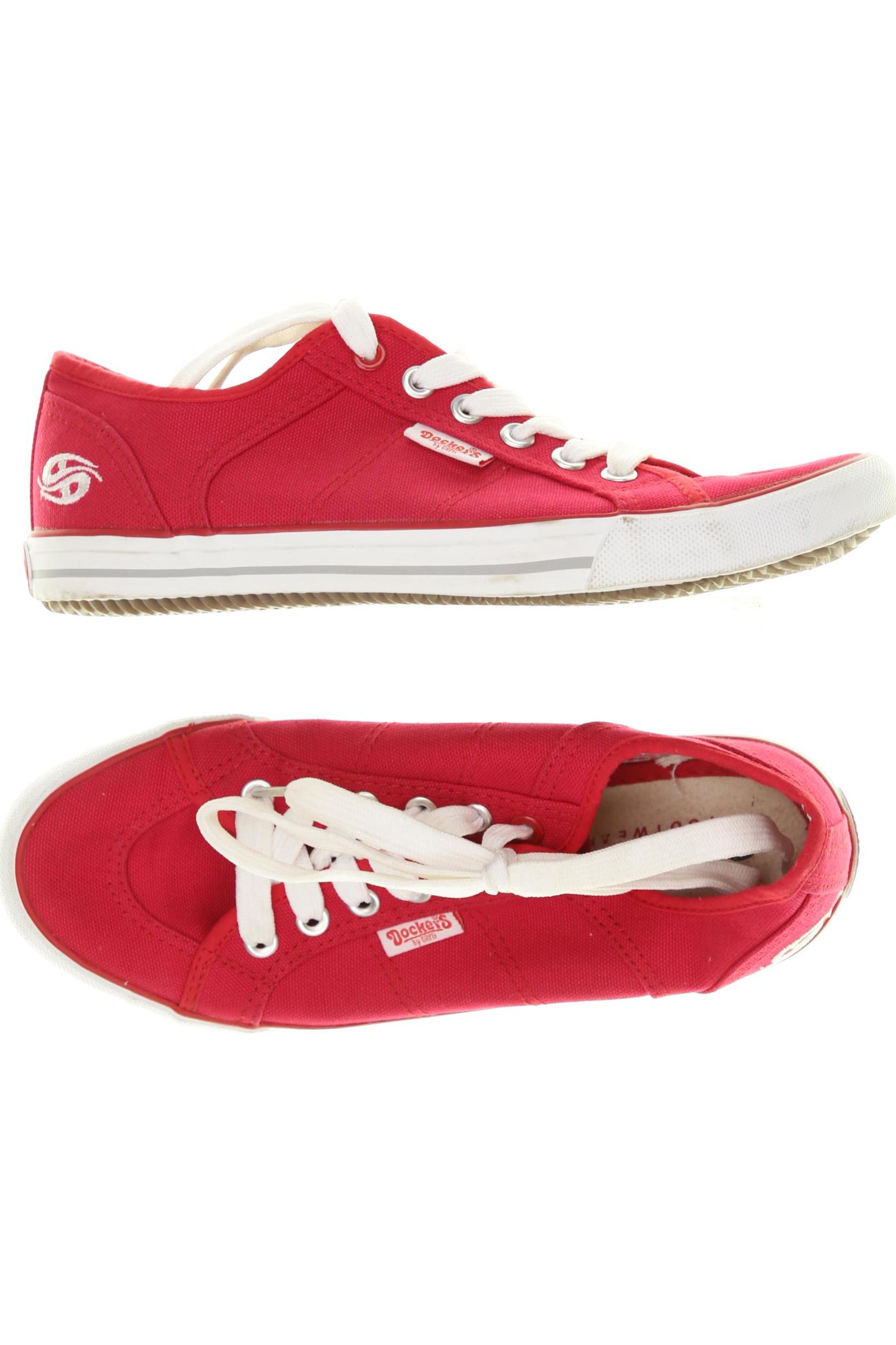 Thumbnail - Dockers Damen Sneakers, rot, Gr. 37
