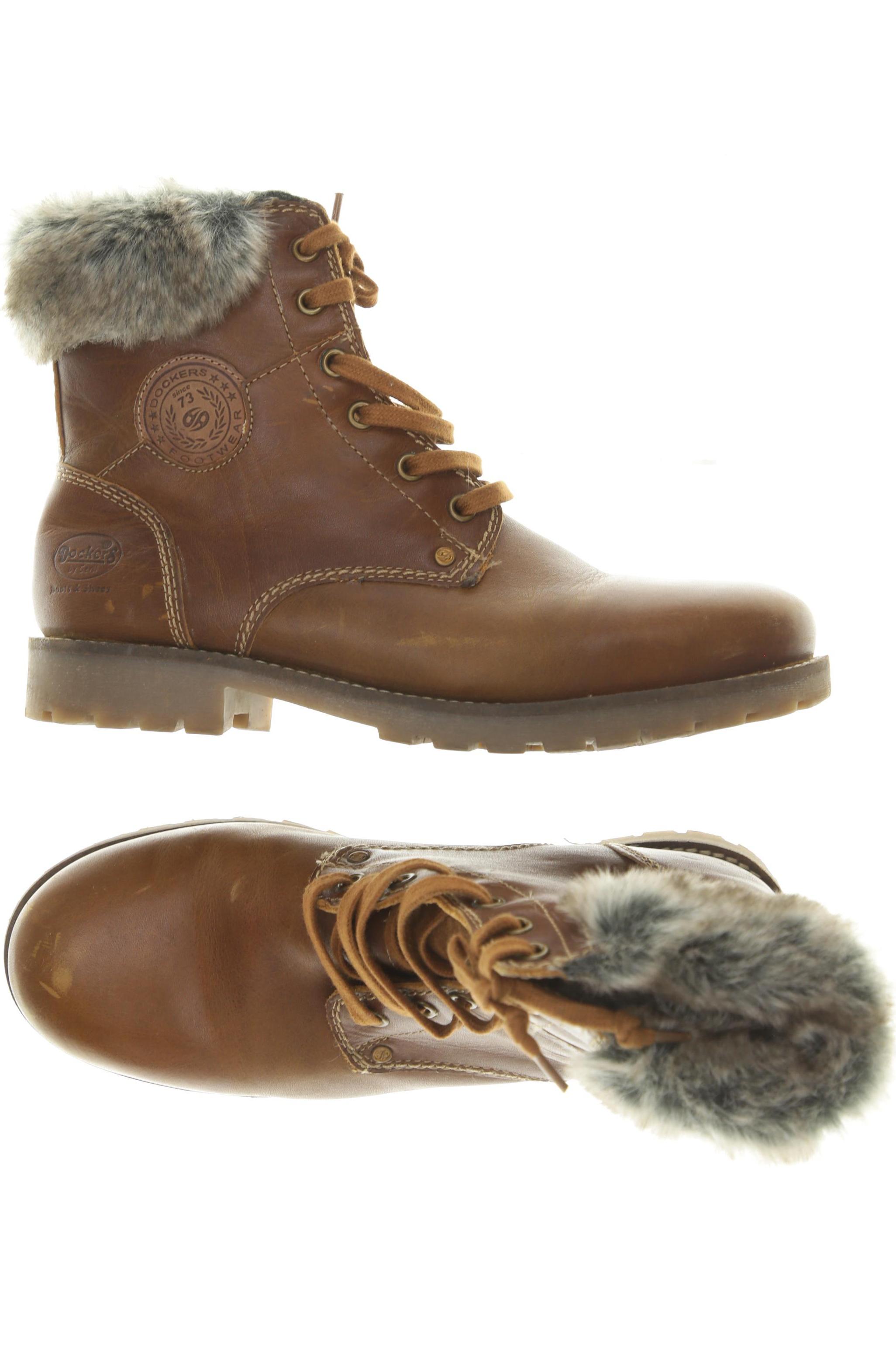 

Dockers Damen Stiefelette, braun, Gr. 40