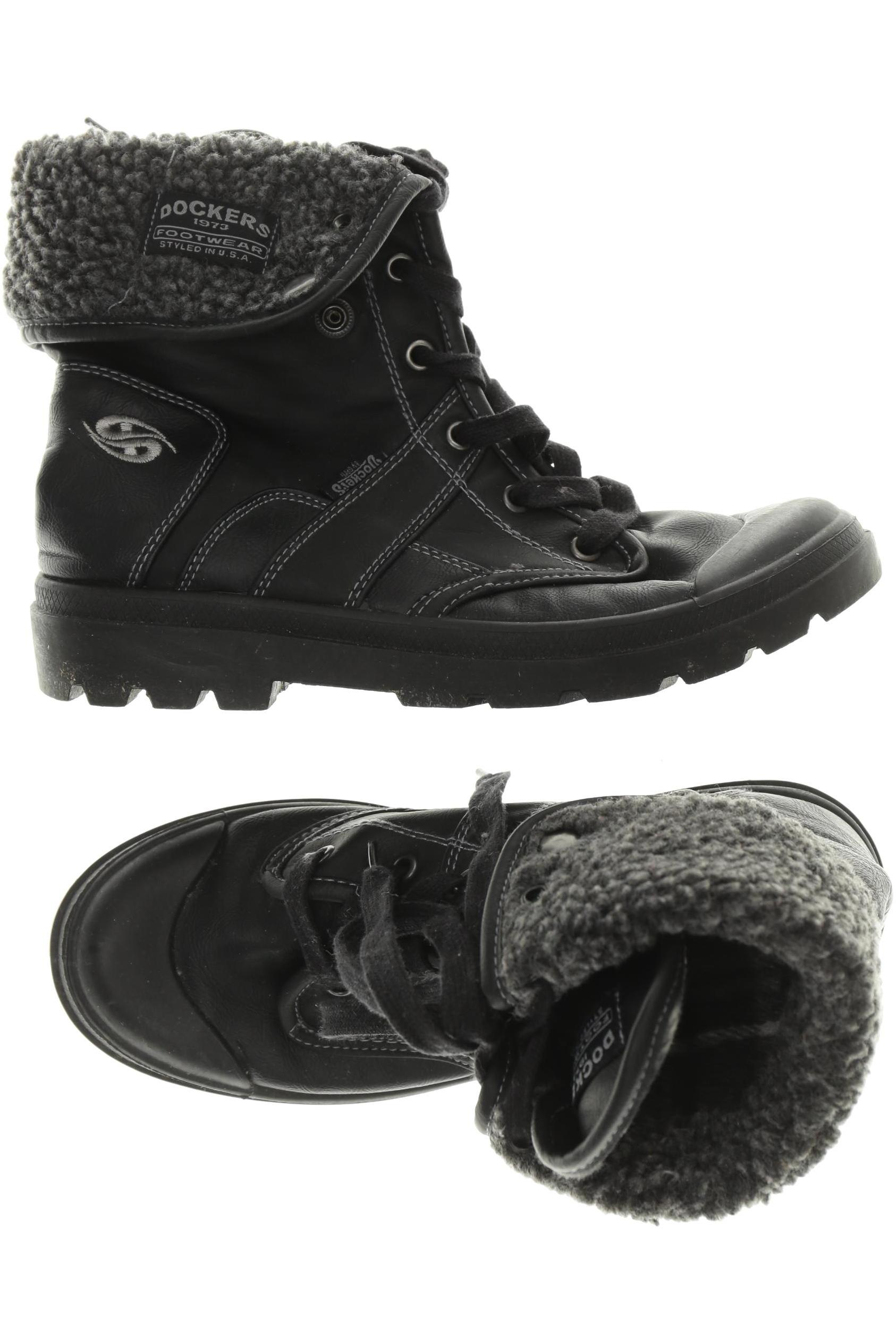 

Dockers Damen Stiefelette, schwarz, Gr. 37