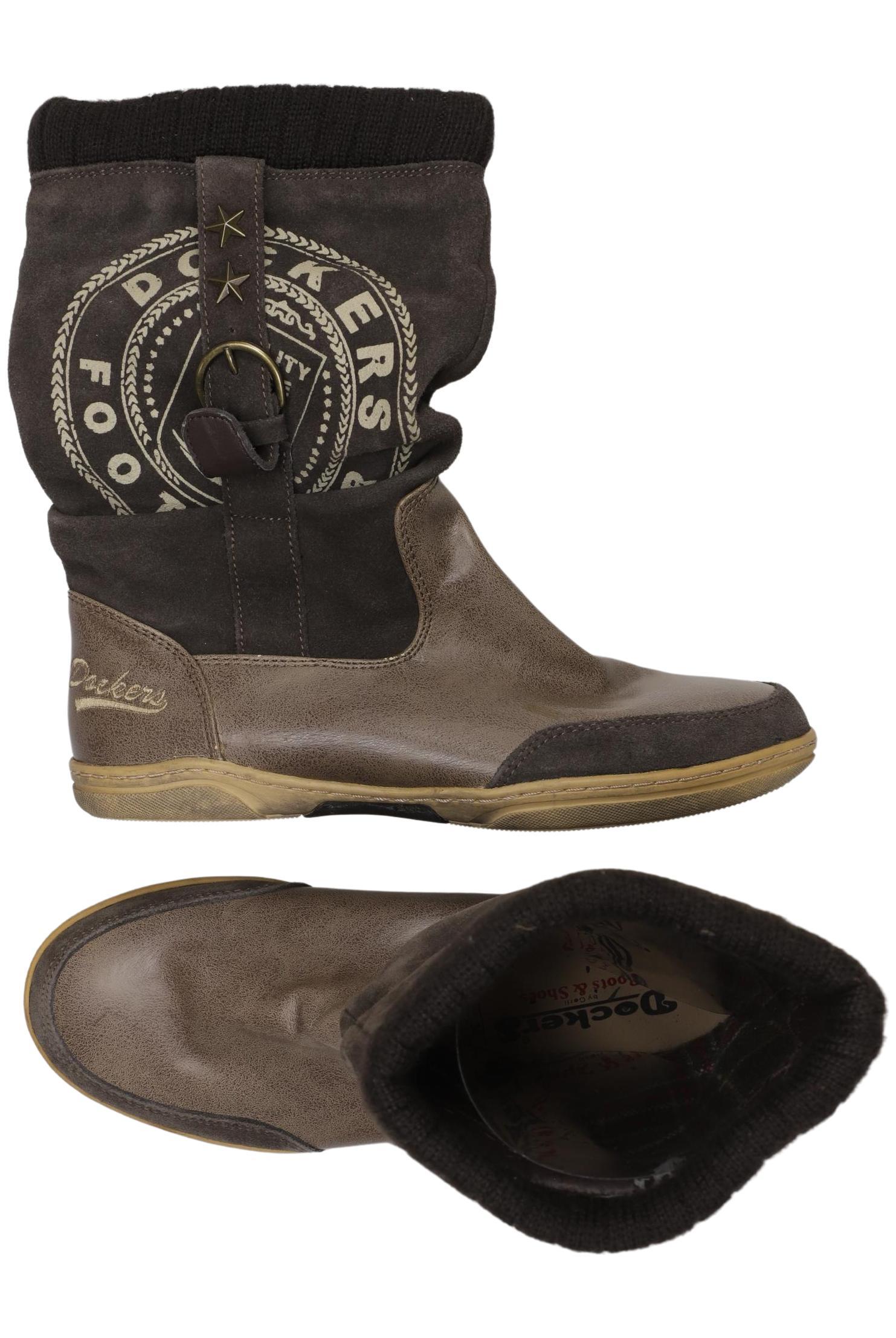 

Dockers Damen Stiefelette, braun, Gr. 36