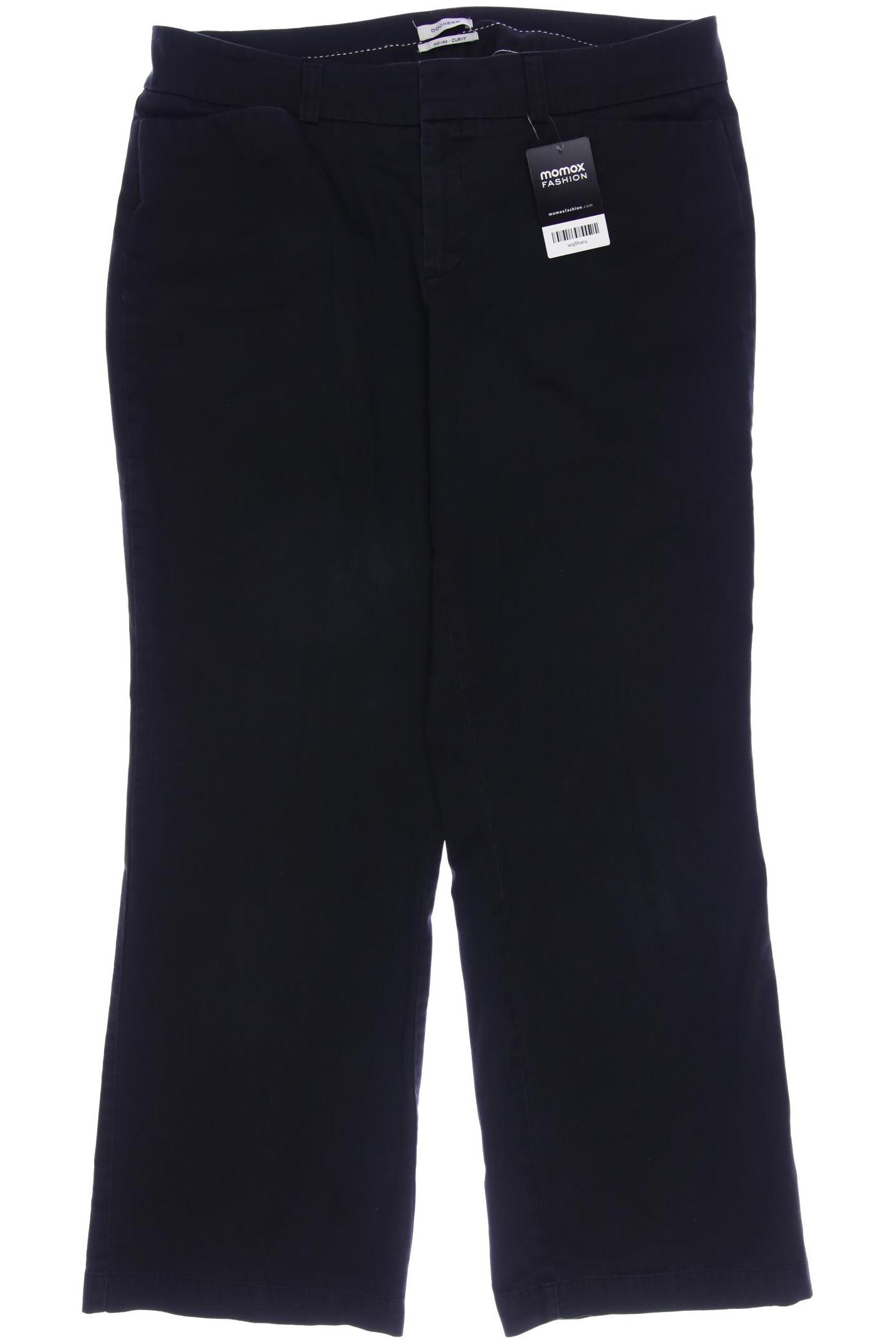 

DOCKERS Damen Stoffhose, schwarz