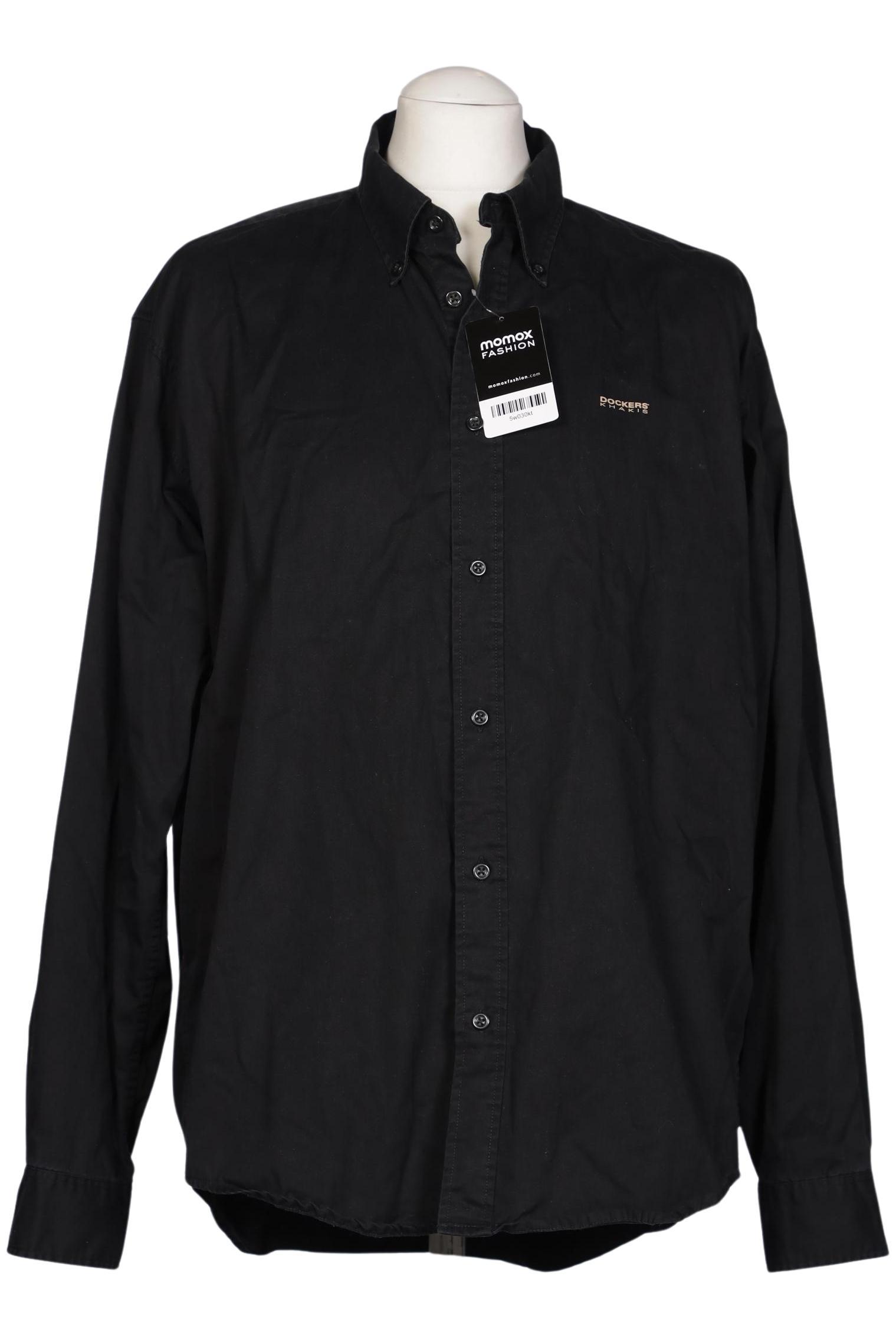 Thumbnail - Dockers Herren Hemd, schwarz, Gr. 52