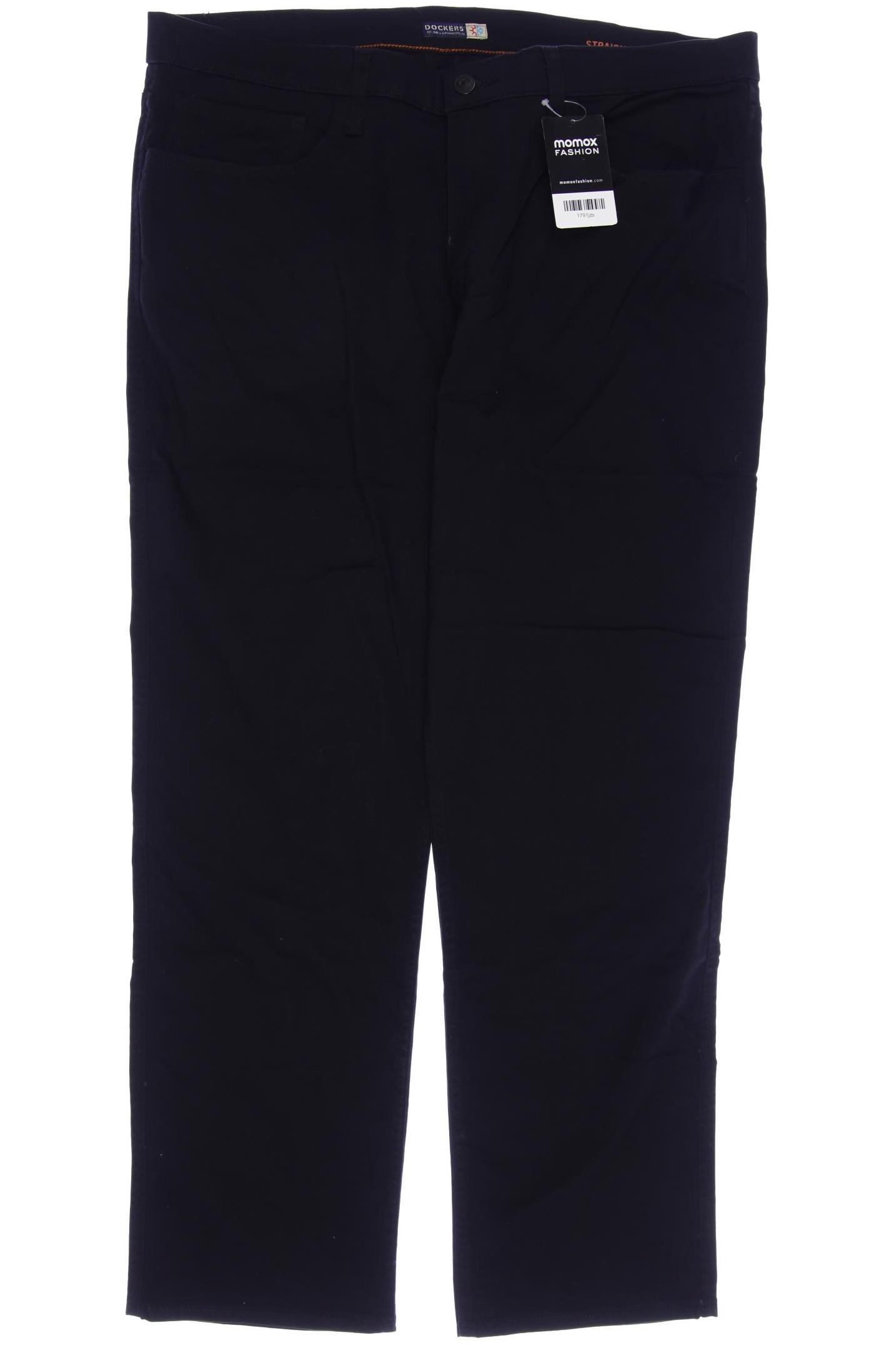 

DOCKERS Herren Stoffhose, schwarz