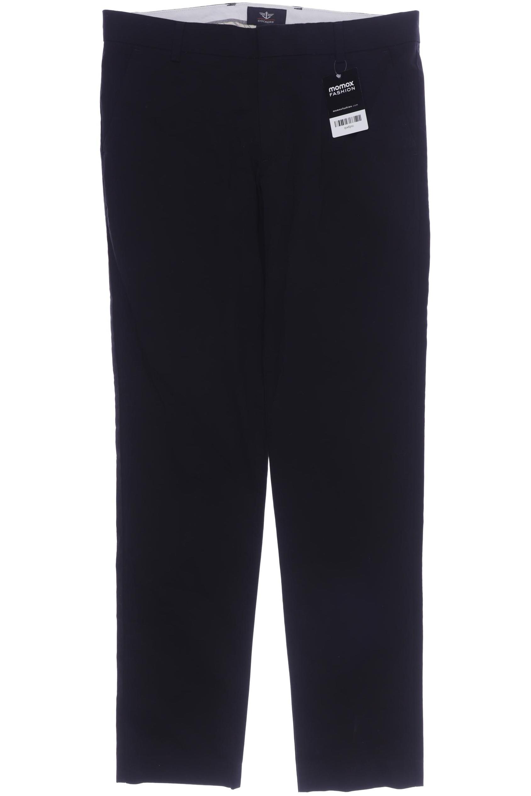 

DOCKERS Herren Stoffhose, schwarz
