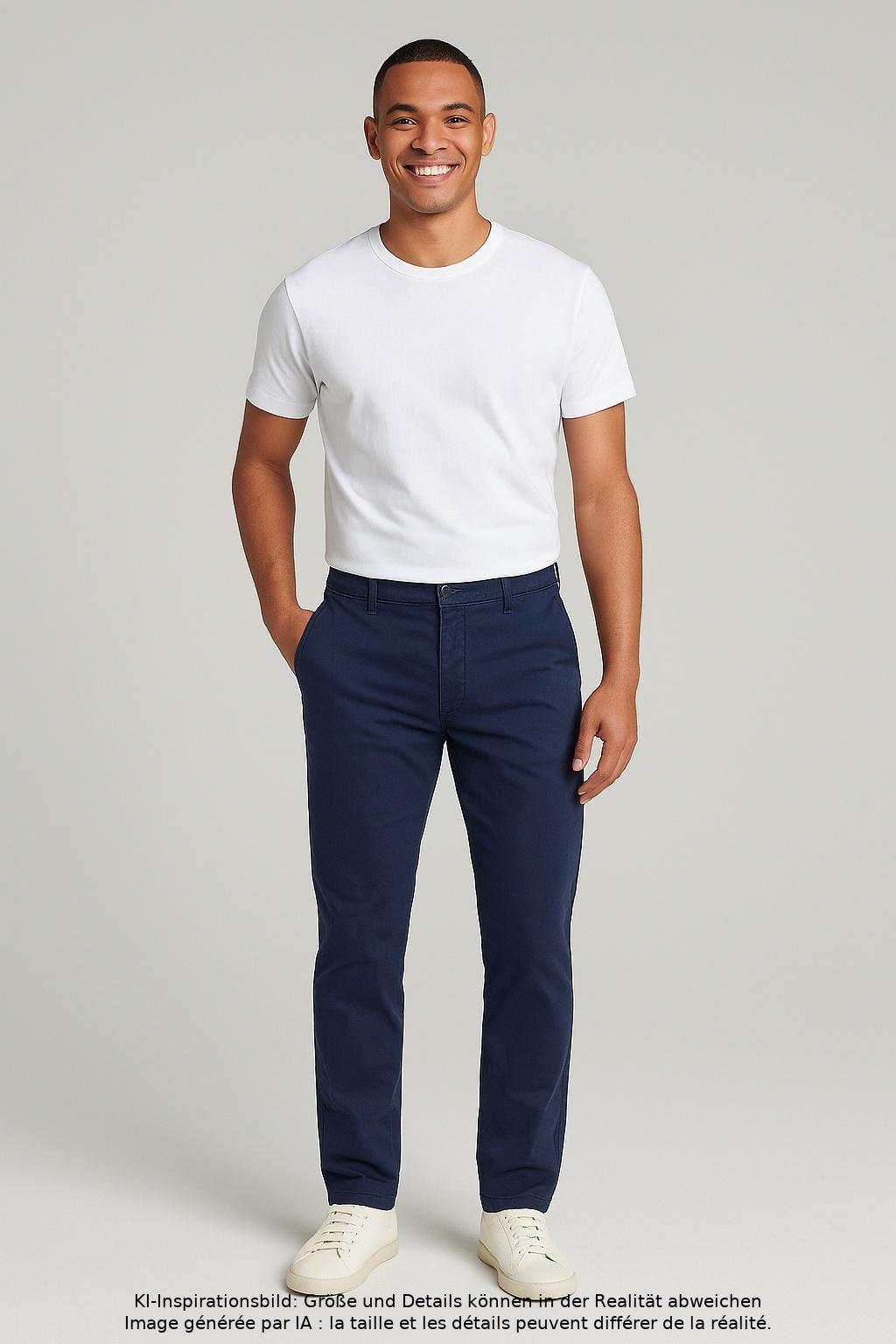 

Dockers Herren Stoffhose, marineblau, Gr. 34