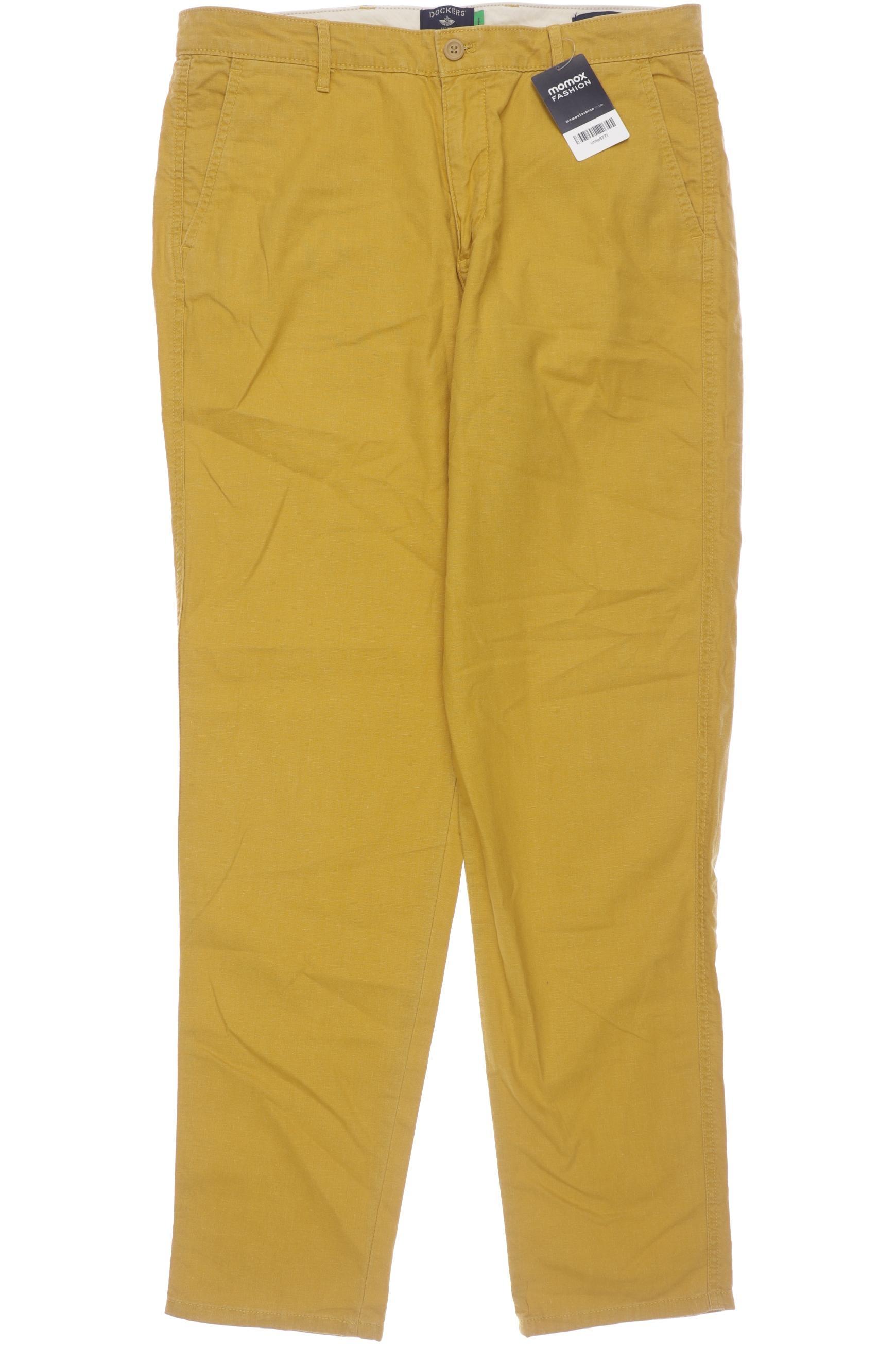 

Dockers Herren Stoffhose, gelb, Gr. 34