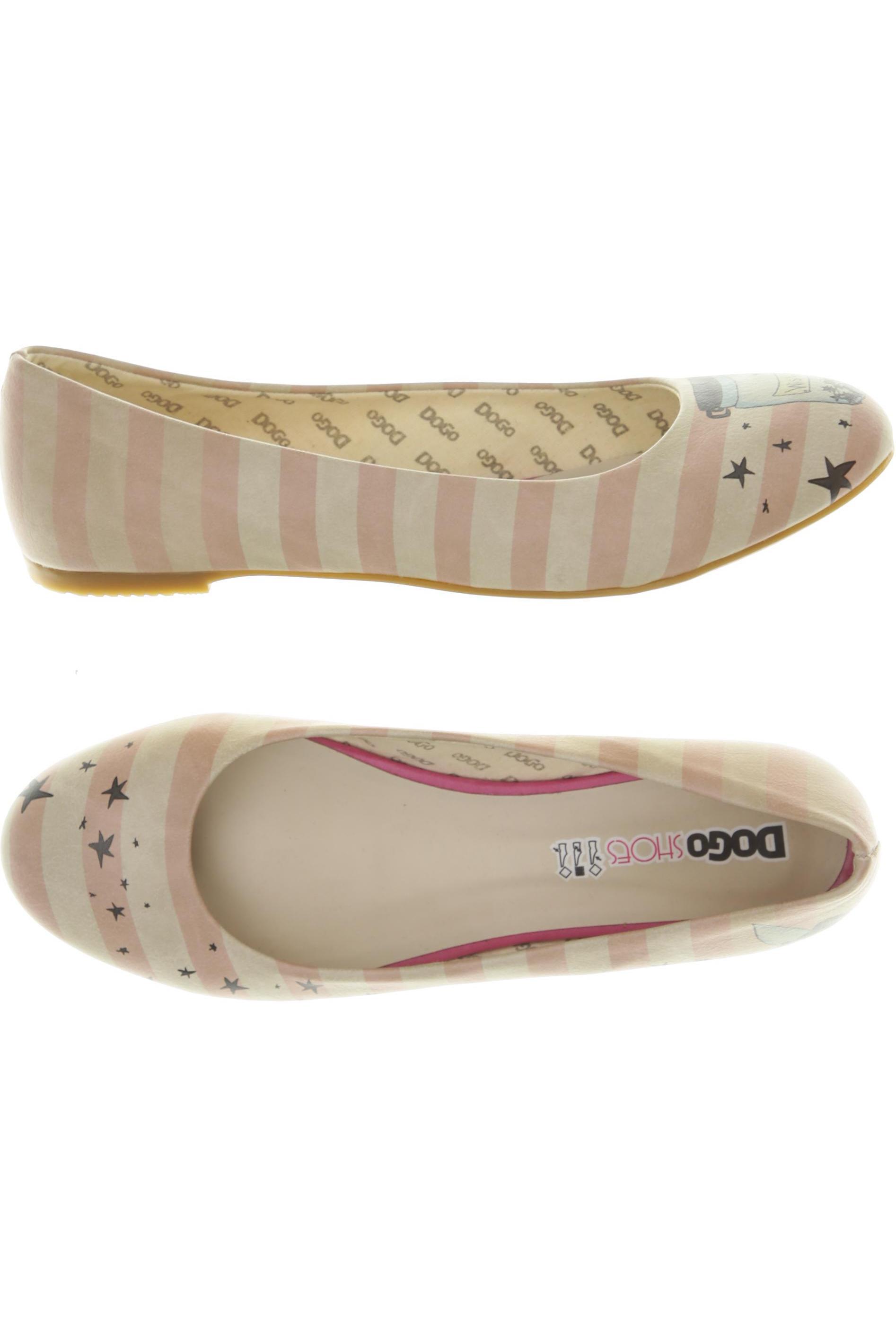 

Dogo Damen Ballerinas, beige, Gr. 41