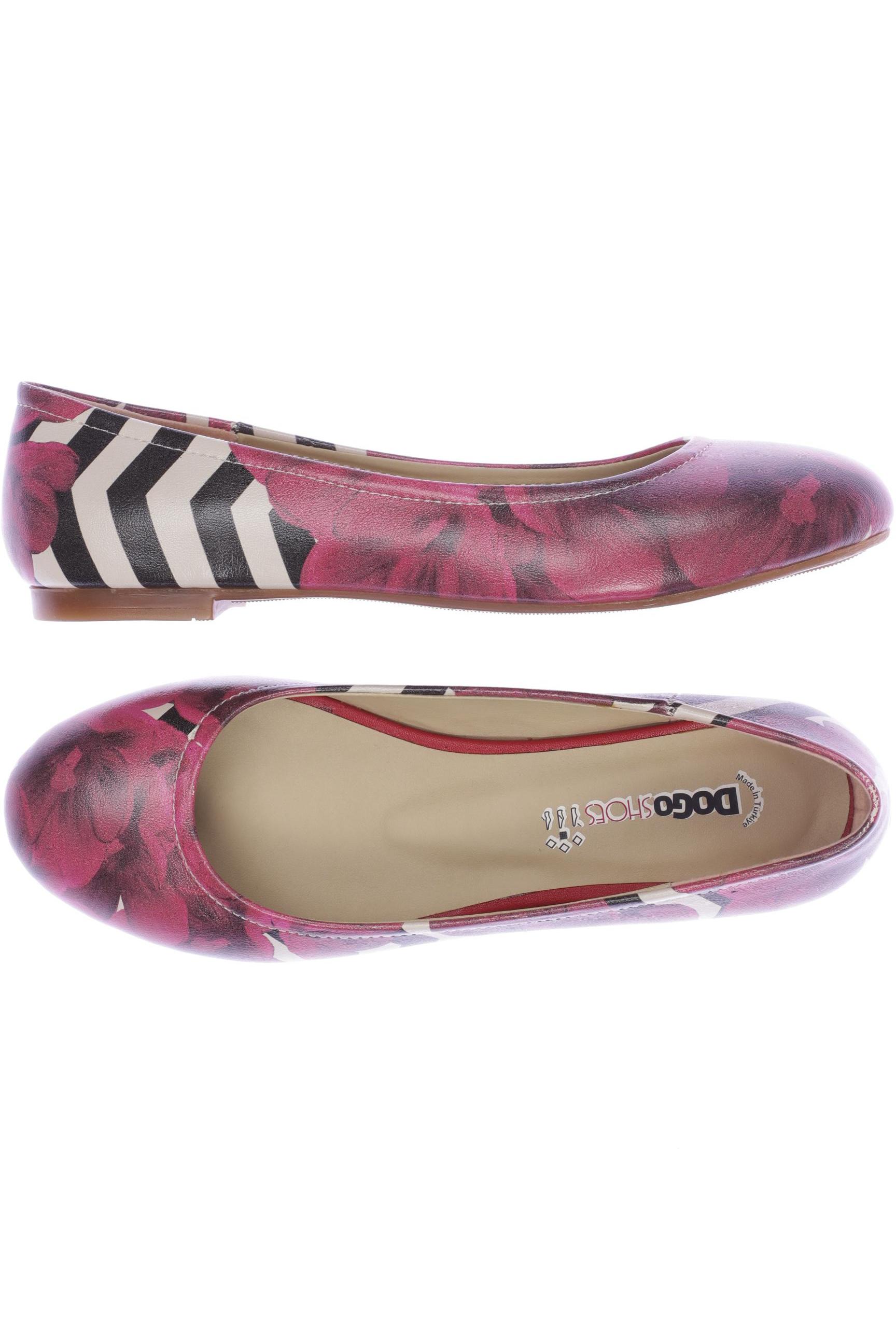 

Dogo Damen Ballerinas, pink, Gr. 37