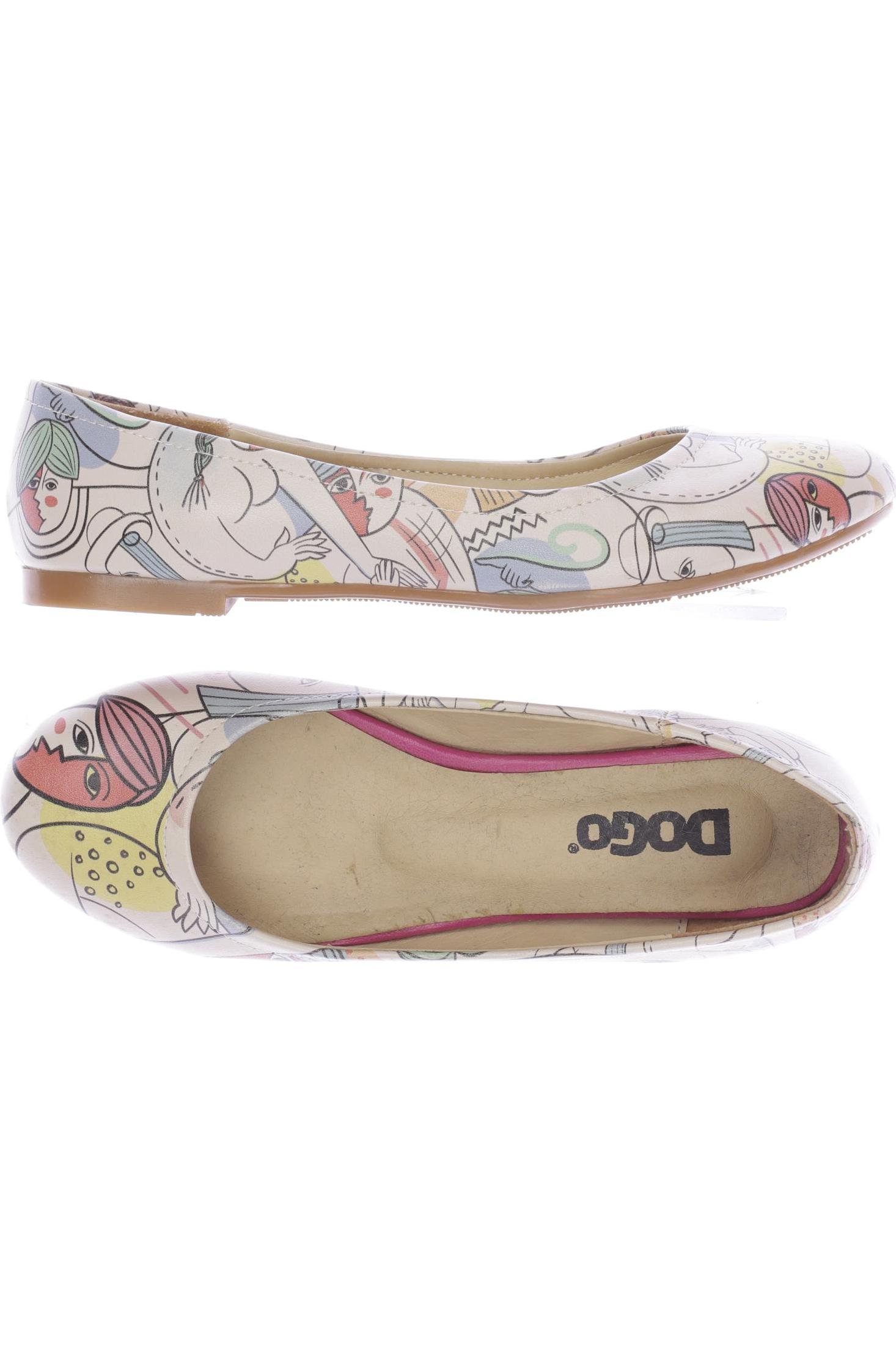 

Dogo Damen Ballerinas, beige