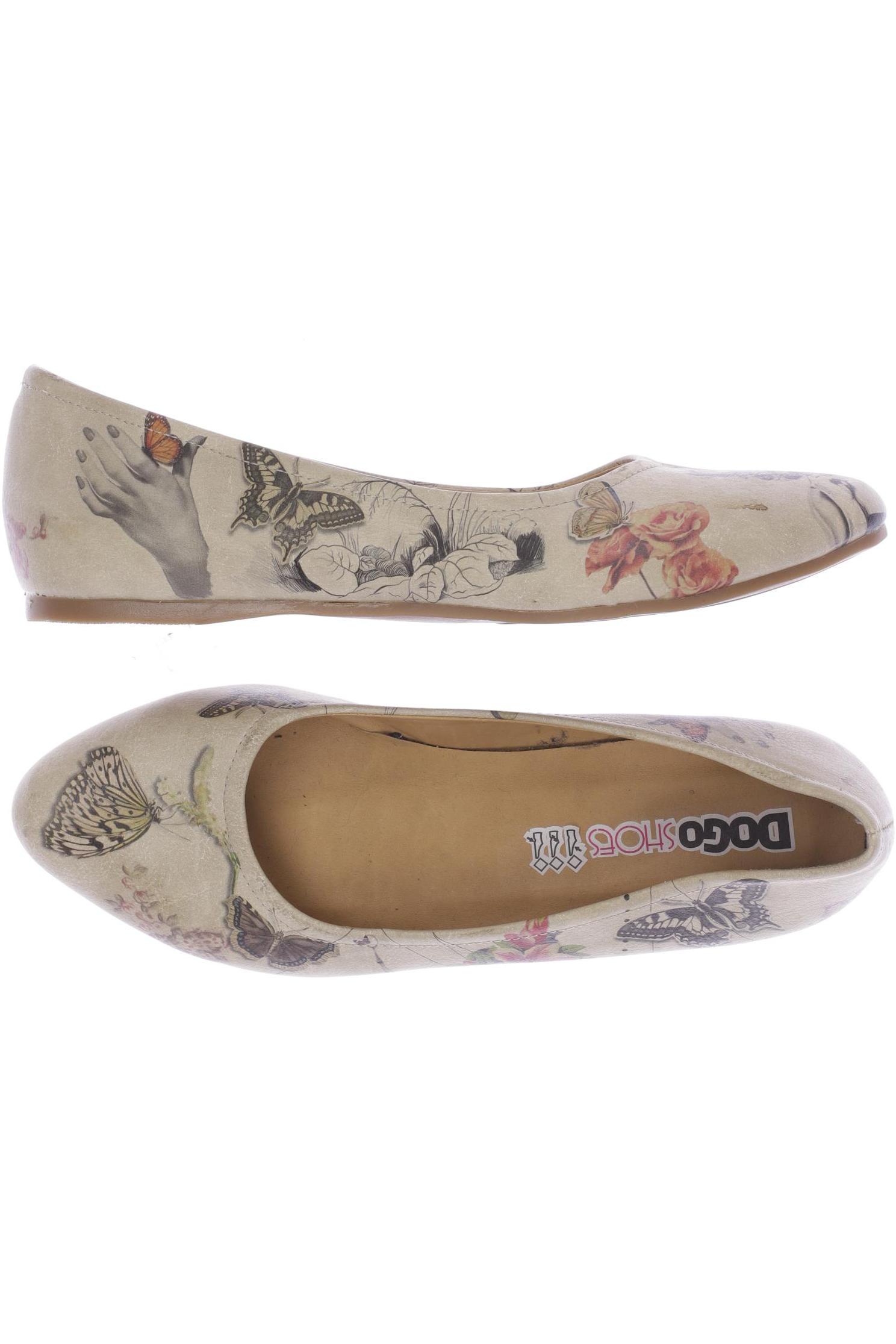 

Dogo Damen Ballerinas, beige