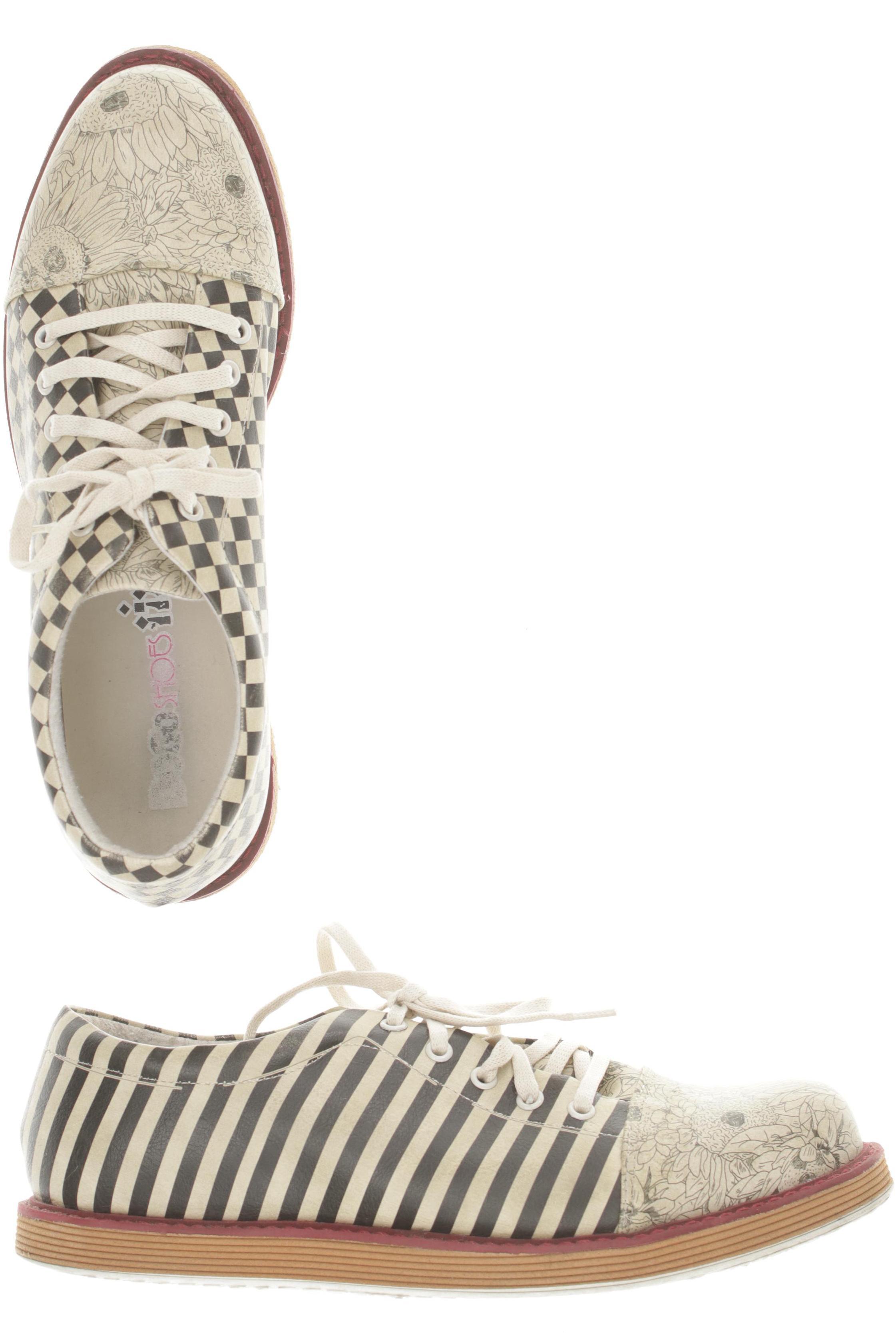

Dogo Damen Halbschuh, beige, Gr. 39