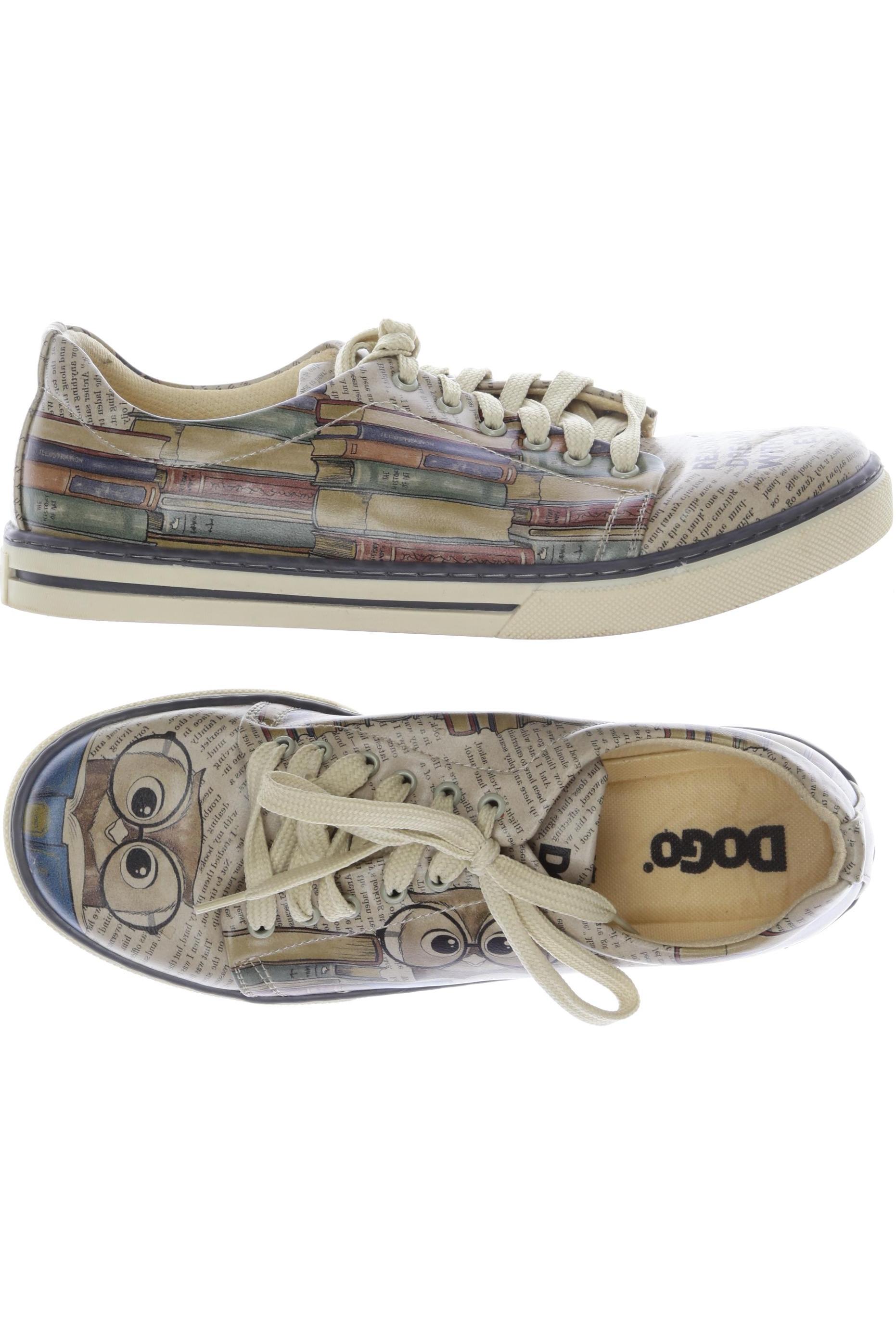 

Dogo Damen Halbschuh, beige, Gr. 39