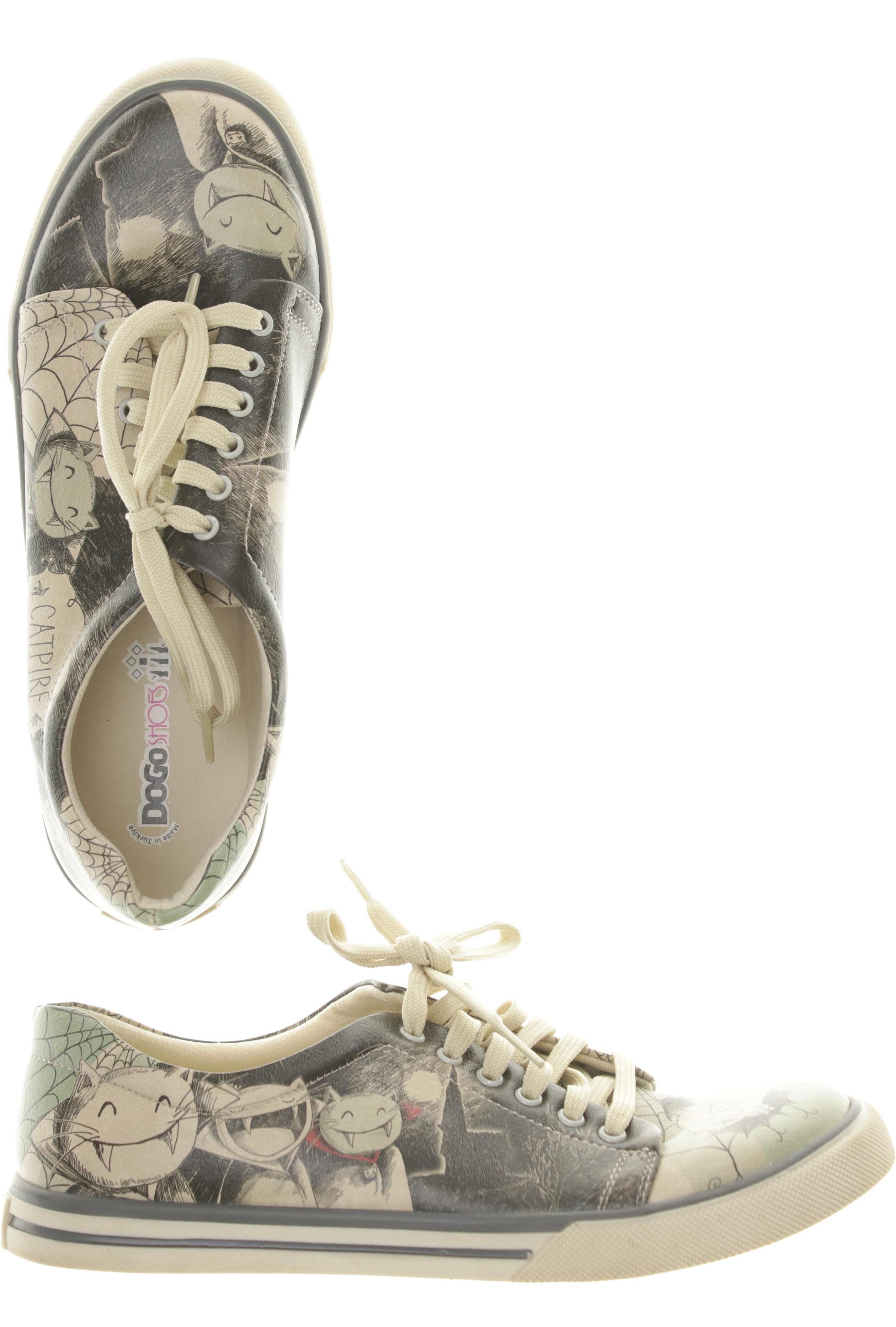 

Dogo Damen Halbschuh, grau, Gr. 39