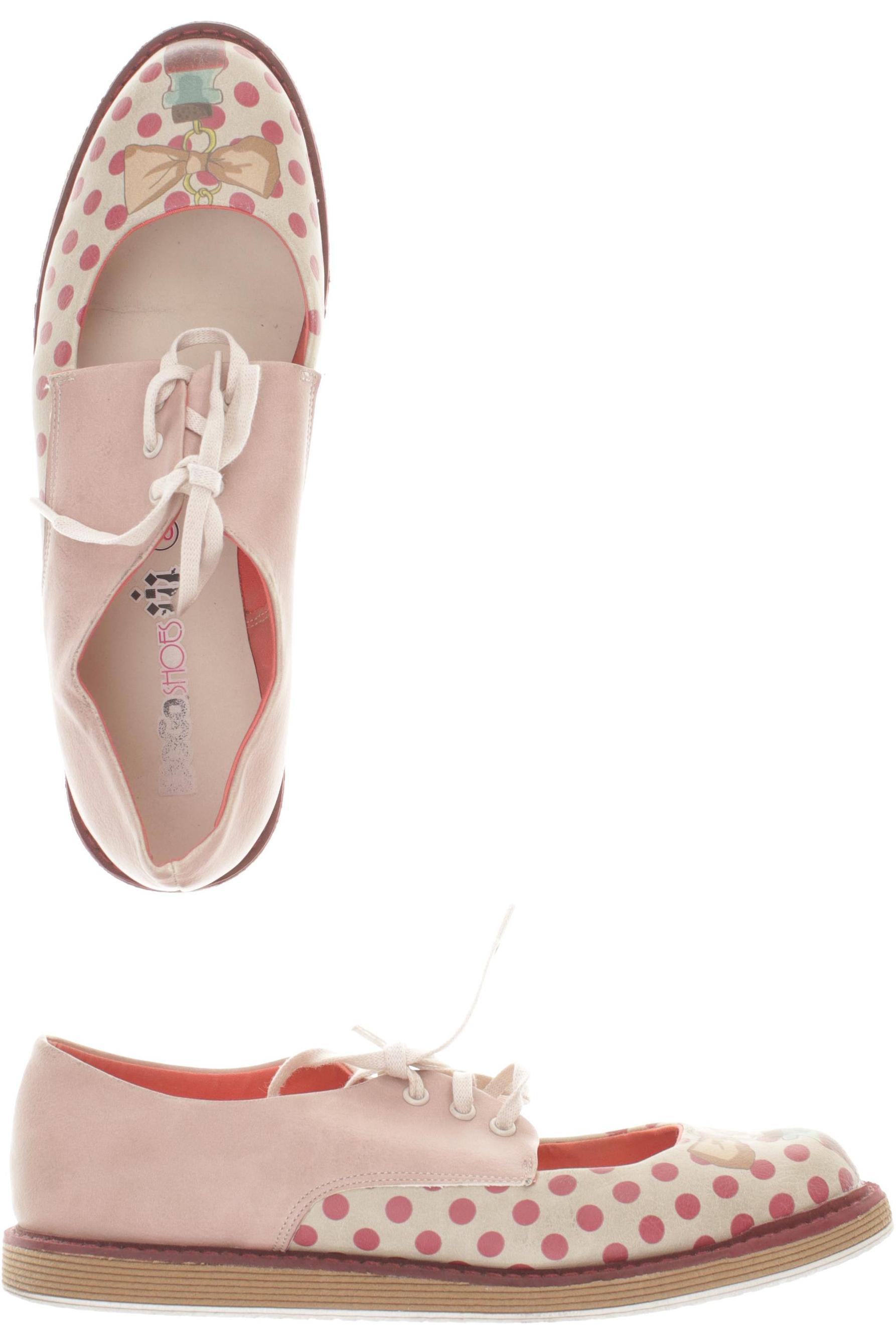 

Dogo Damen Halbschuh, pink, Gr. 40