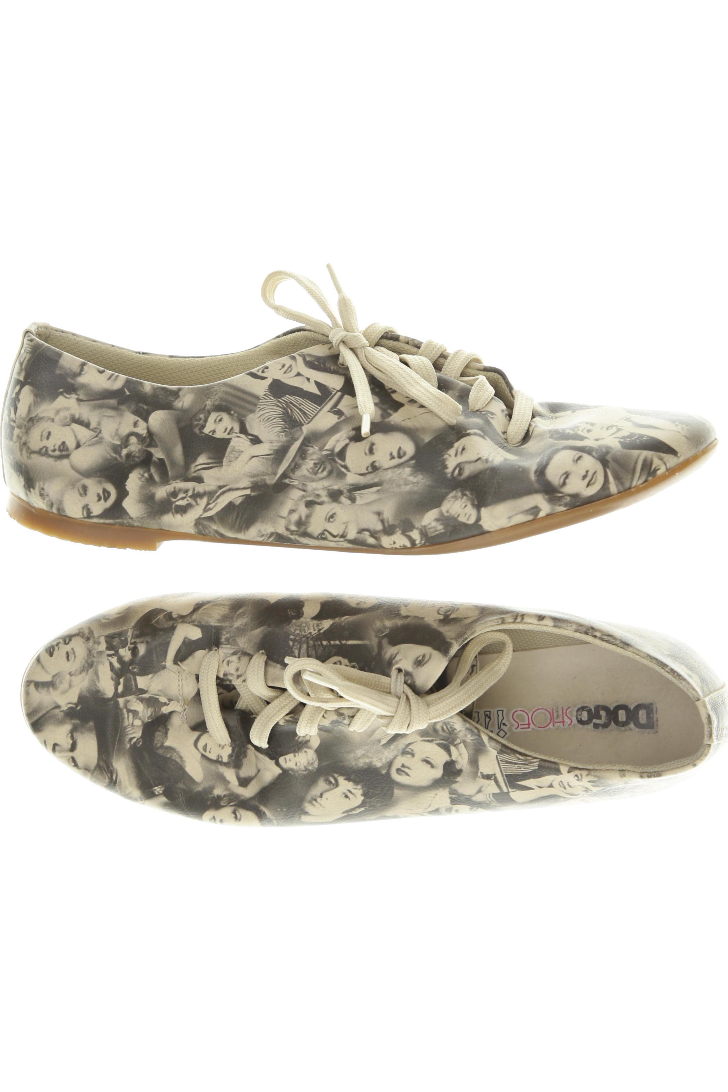 

Dogo Damen Halbschuh, grau, Gr. 41