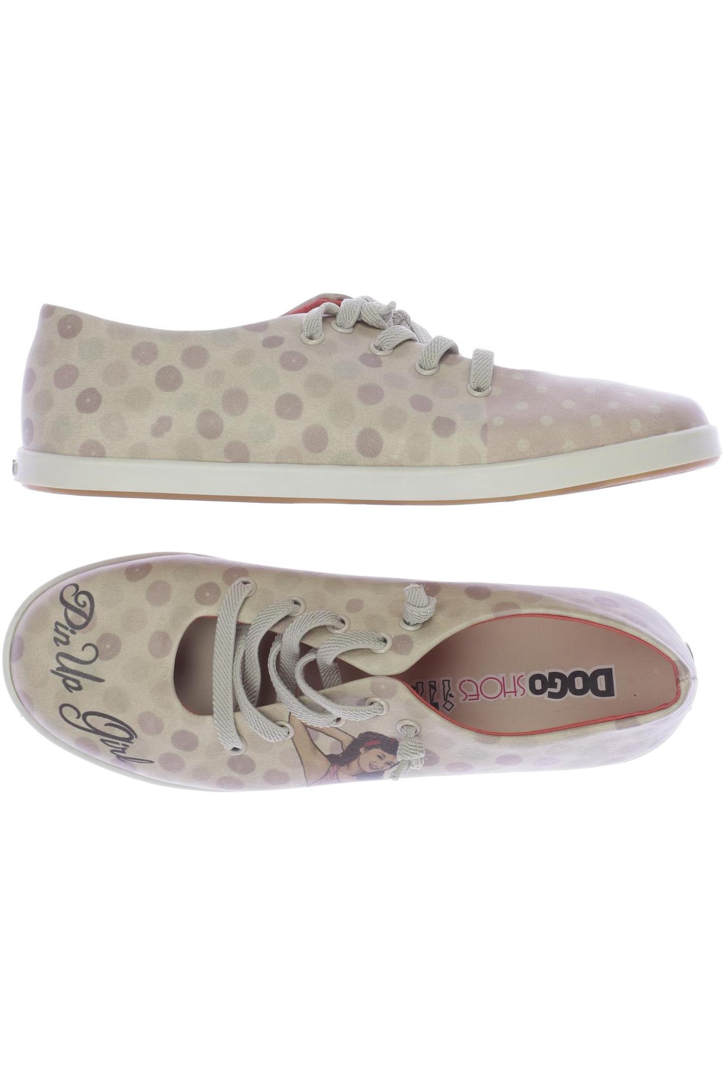 

Dogo Damen Halbschuh, beige, Gr. 36