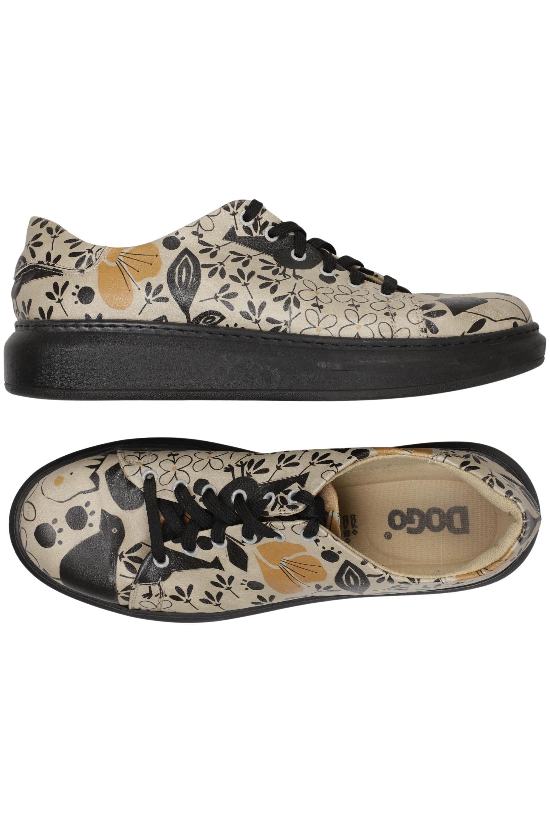 

Dogo Damen Halbschuh, beige, Gr. 41