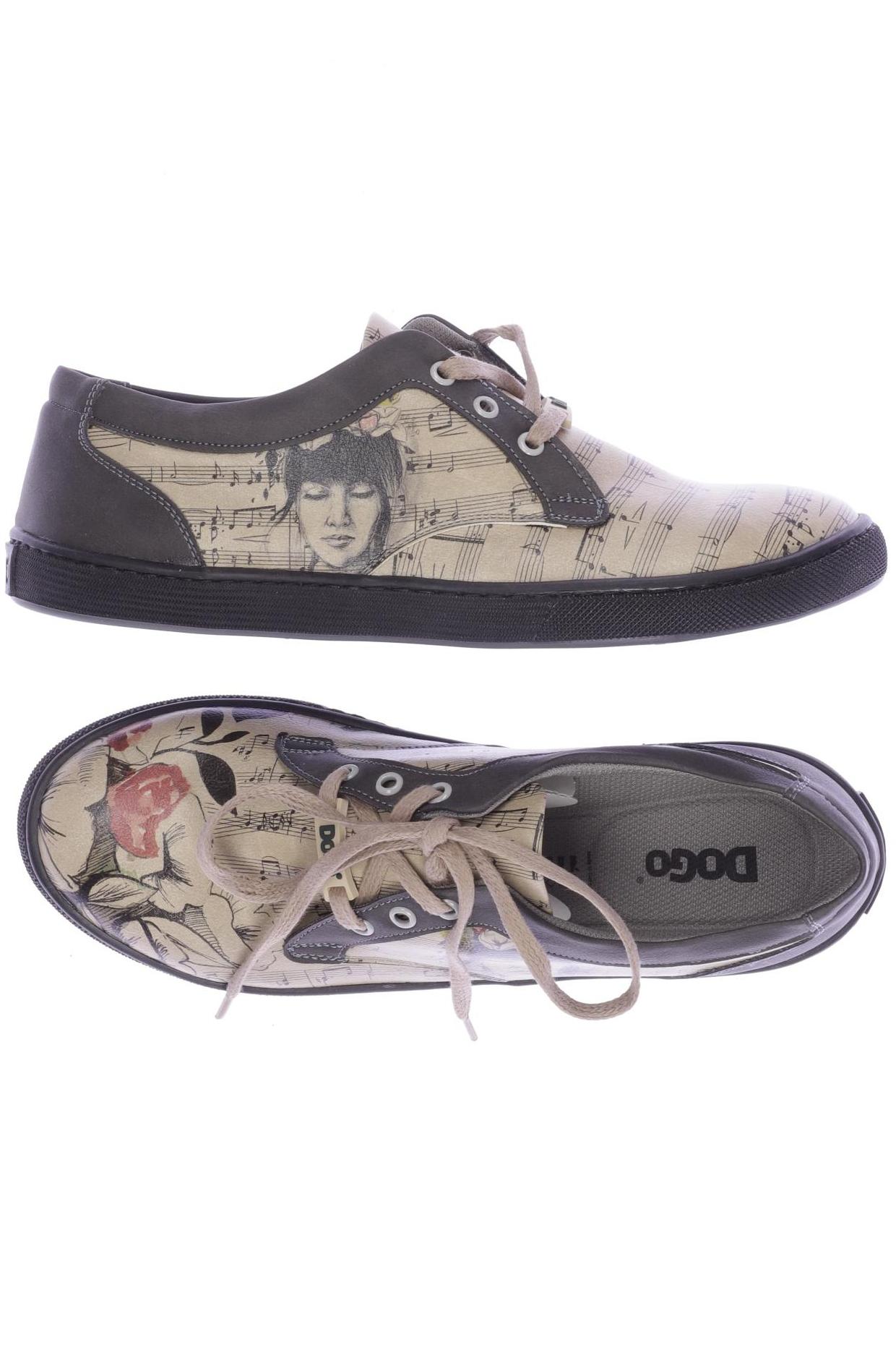 

Dogo Damen Halbschuh, beige, Gr. 39