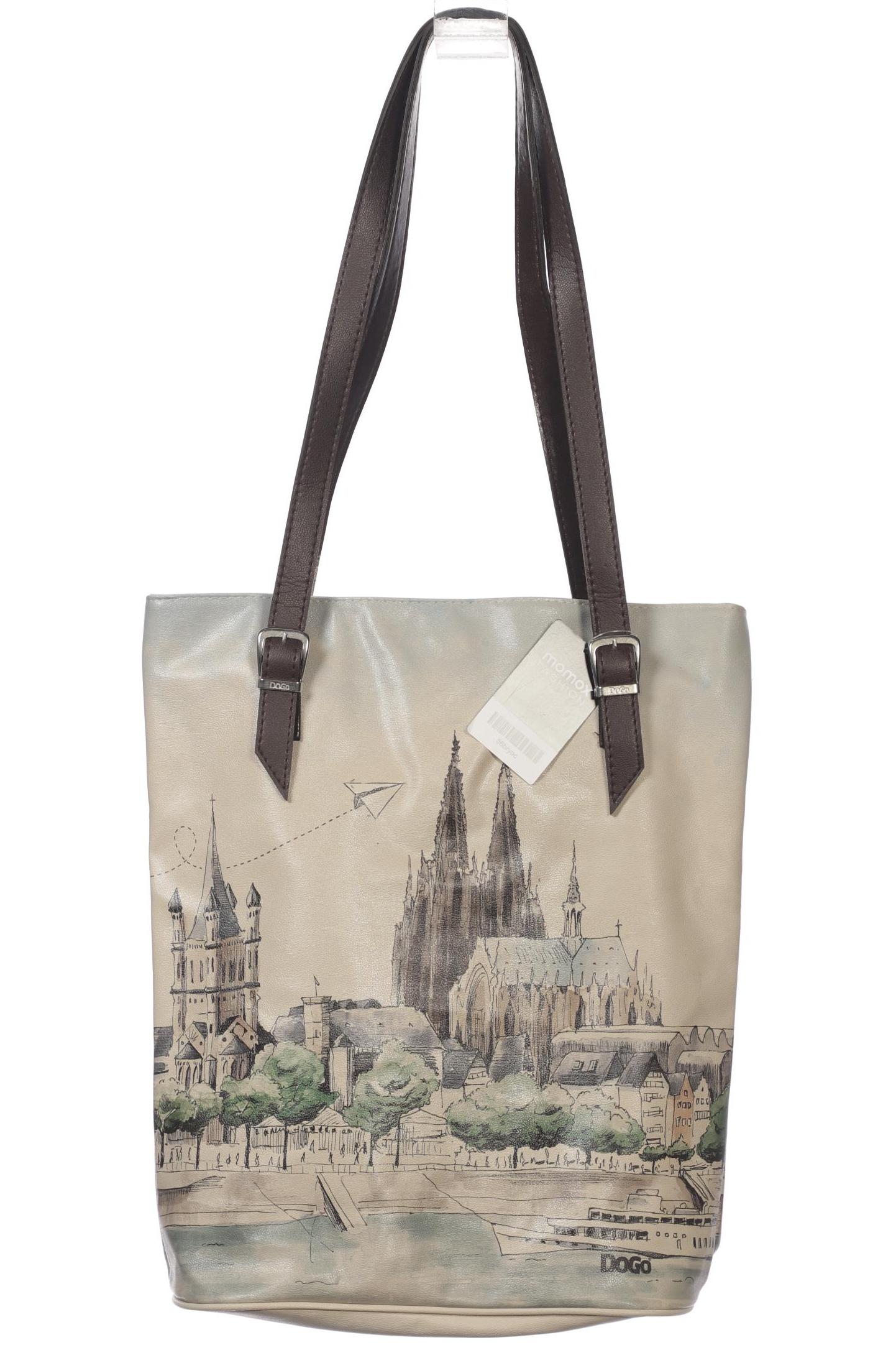 

Dogo Damen Handtasche, beige
