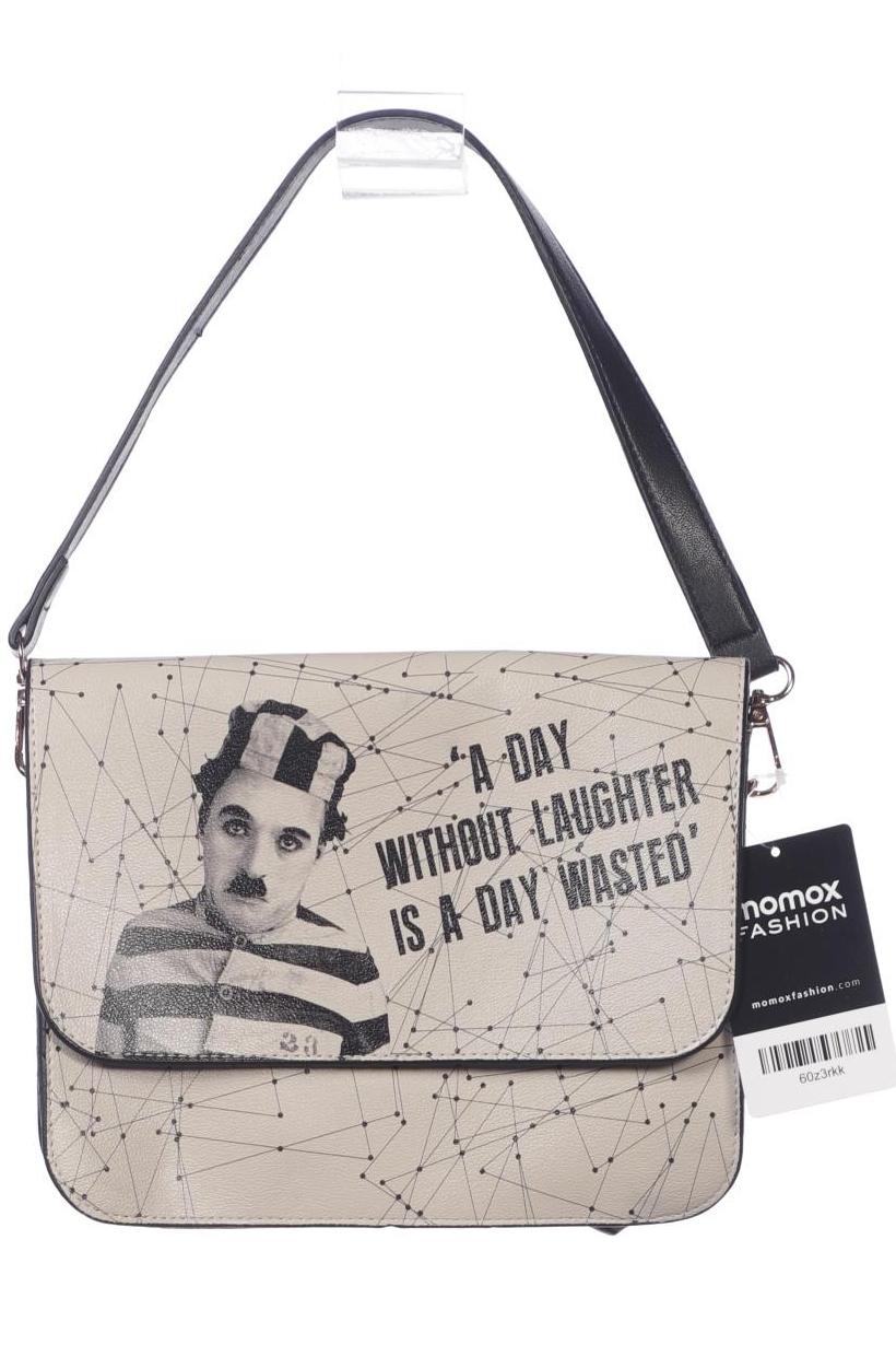 

Dogo Damen Handtasche, beige, Gr.