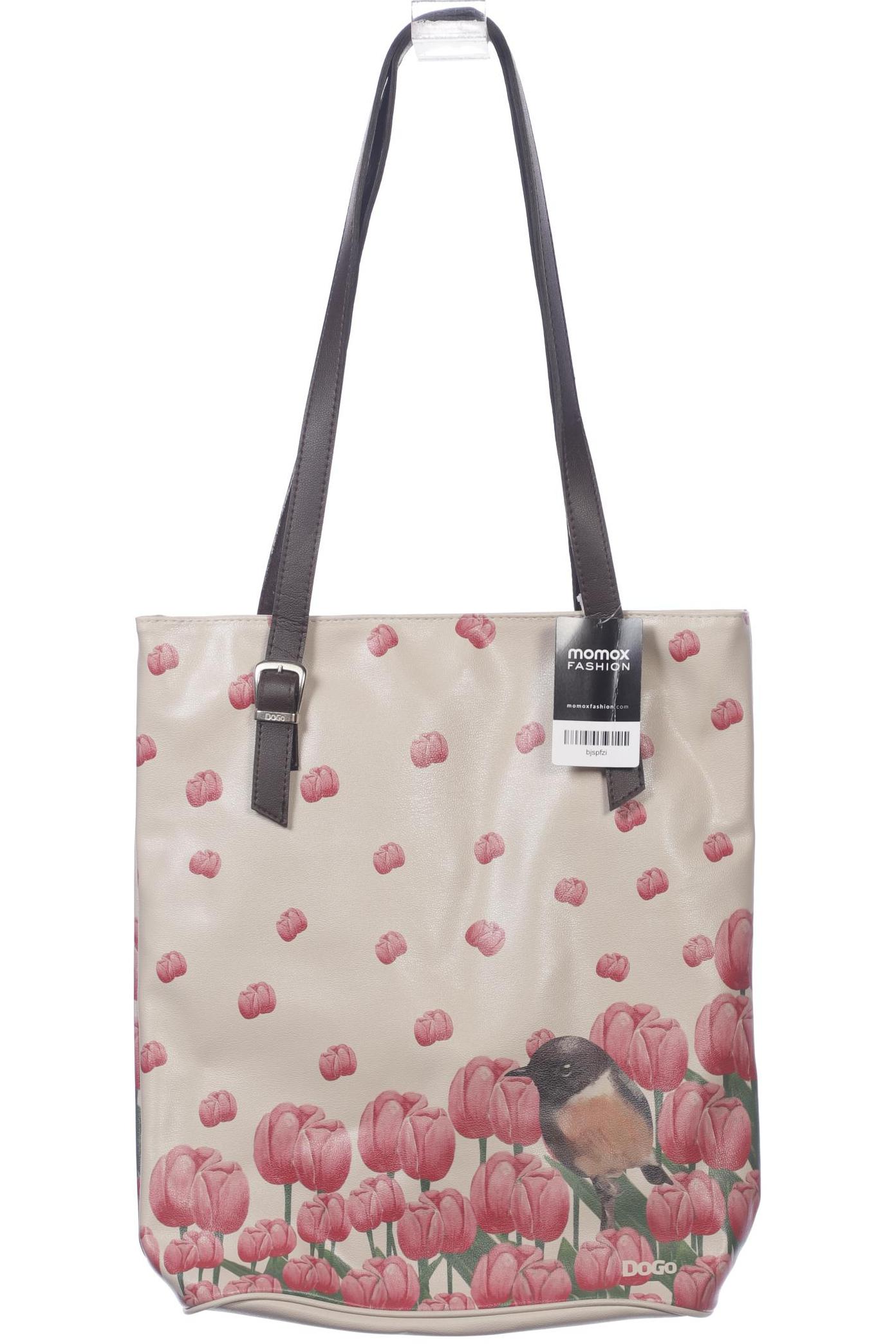 

Dogo Damen Handtasche, beige, Gr.