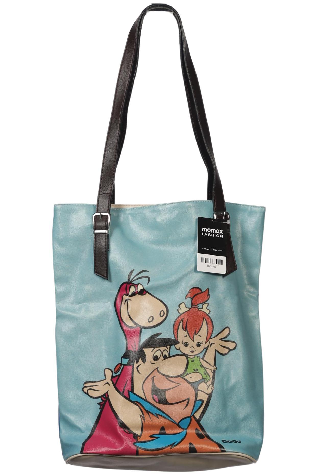 

Dogo Damen Handtasche, hellblau, Gr.