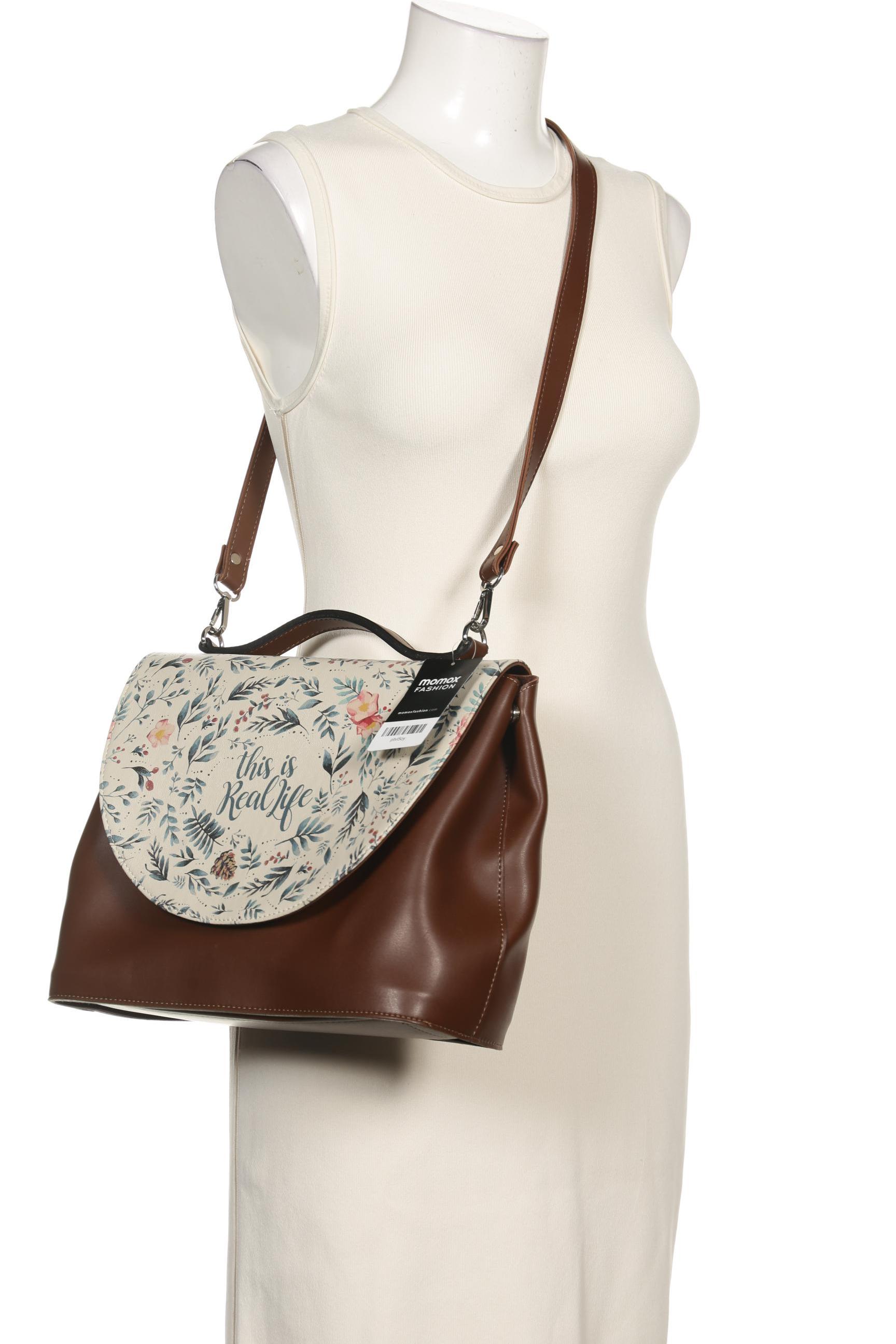 

Dogo Damen Handtasche, braun, Gr.