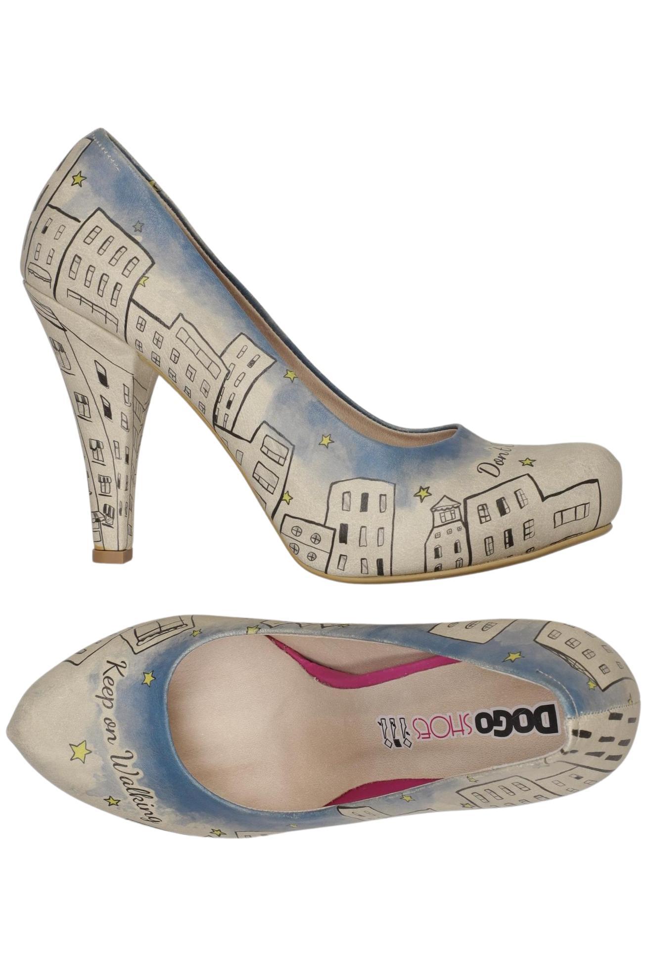 

Dogo Damen Pumps, beige, Gr. 38