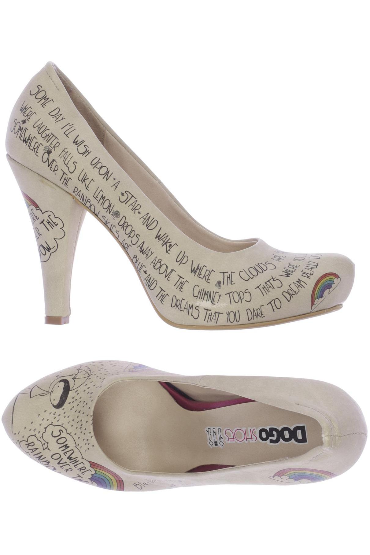 

Dogo Damen Pumps, beige, Gr. 37