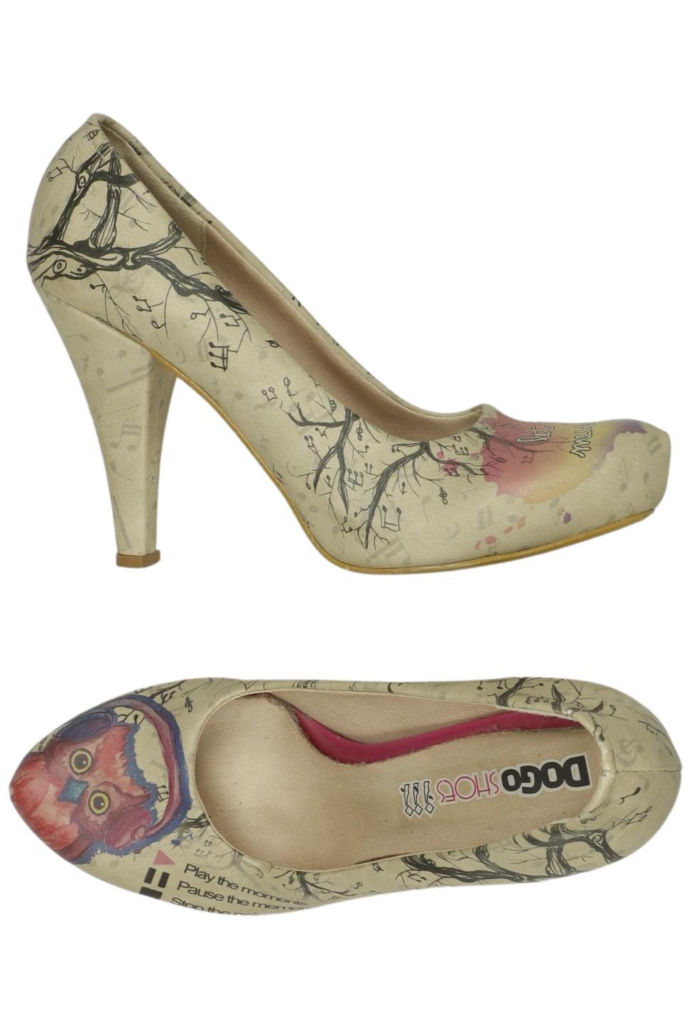 

Dogo Damen Pumps, beige, Gr. 38