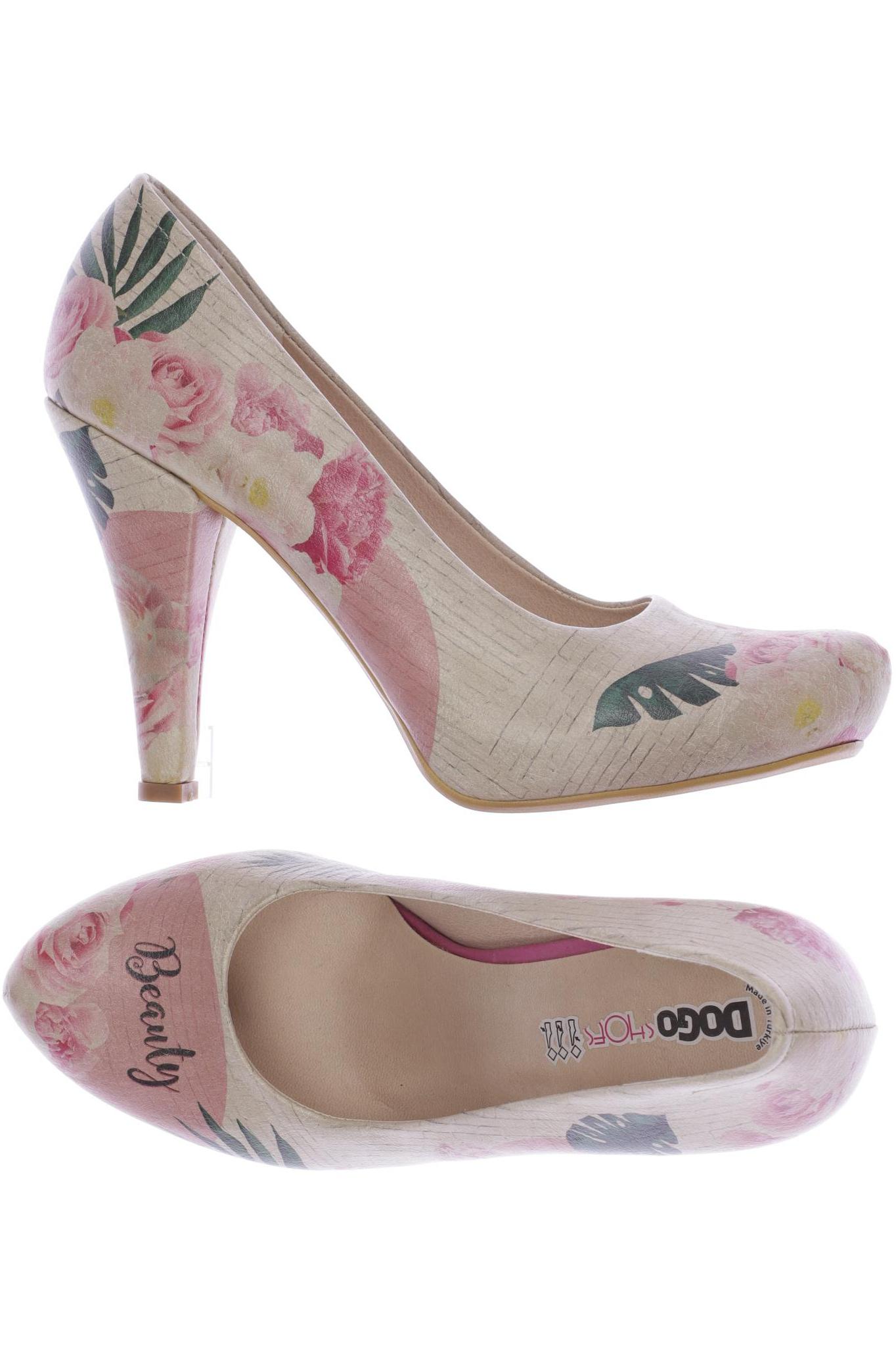 

Dogo Damen Pumps, beige, Gr. 36