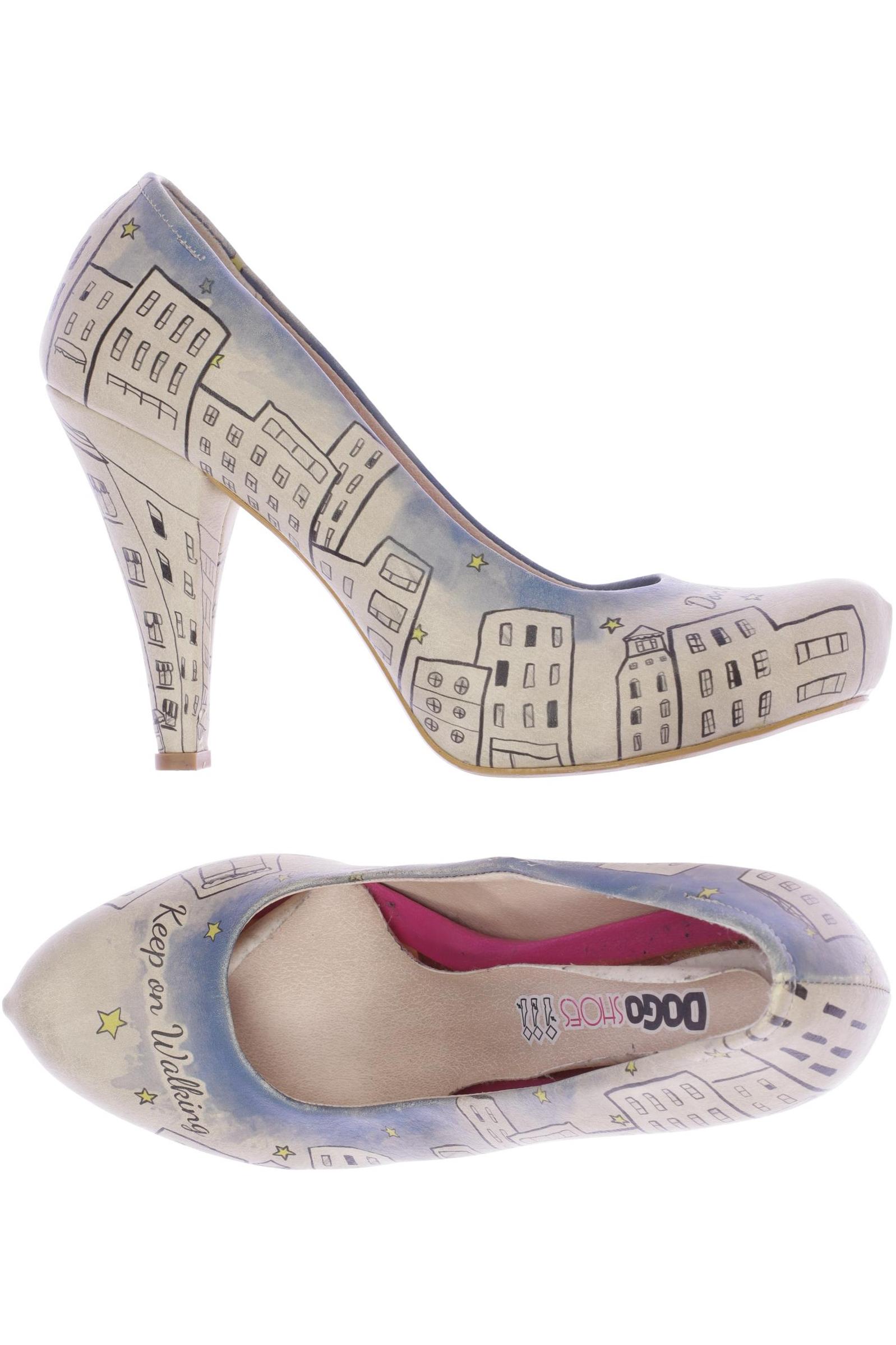 

Dogo Damen Pumps, beige, Gr. 39