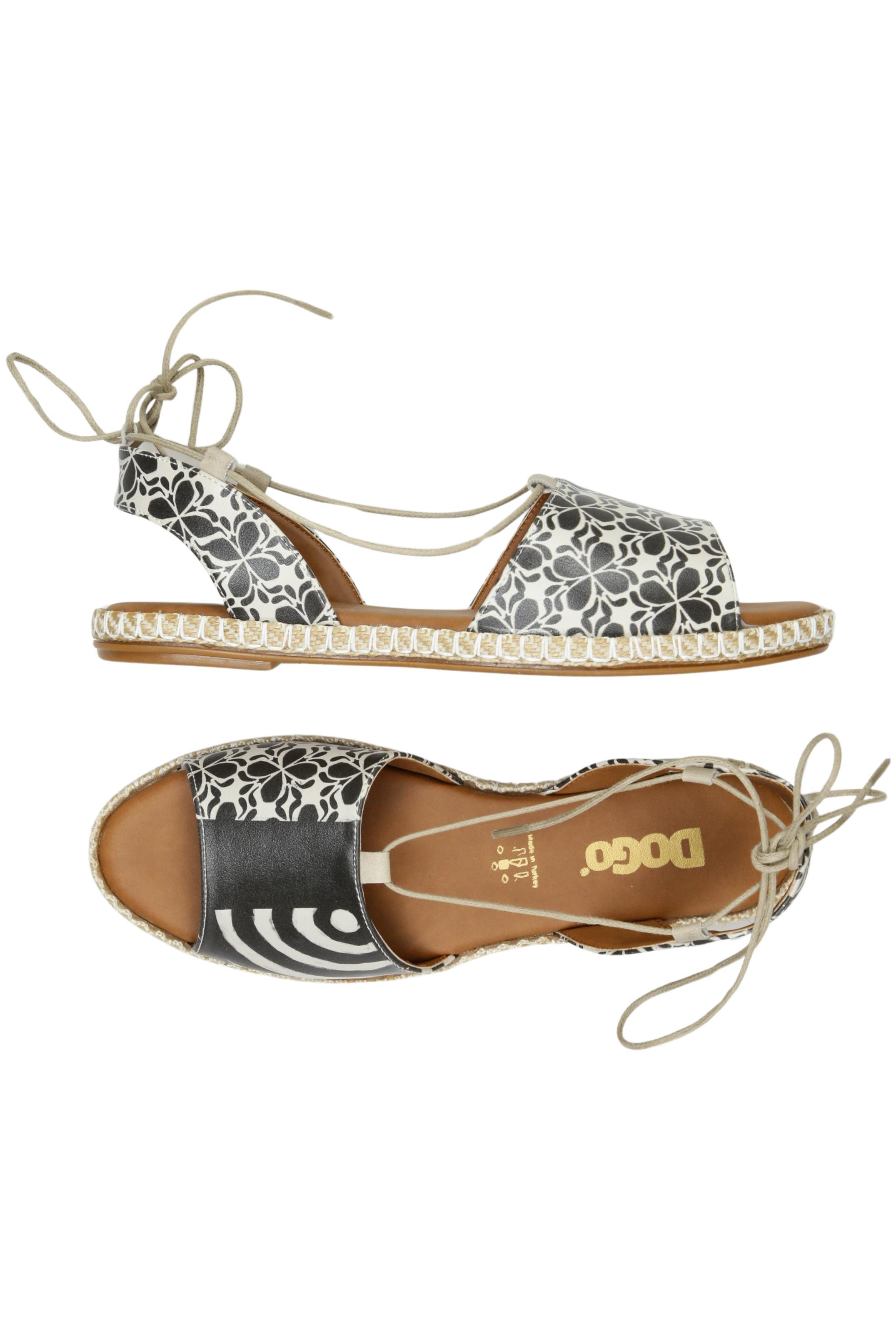 

Dogo Damen Sandale, schwarz, Gr. 39