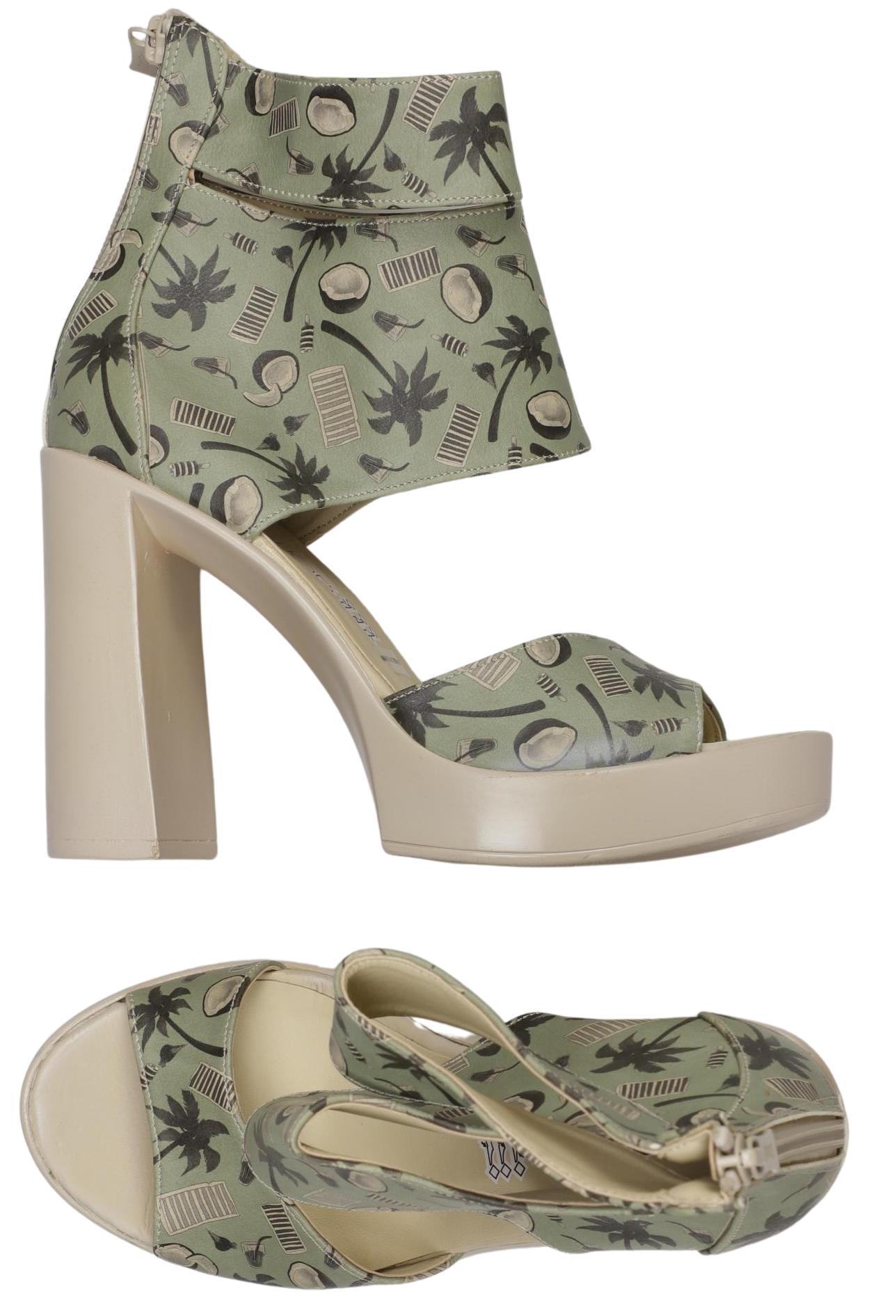 

Dogo Damen Sandale, grün, Gr. 36