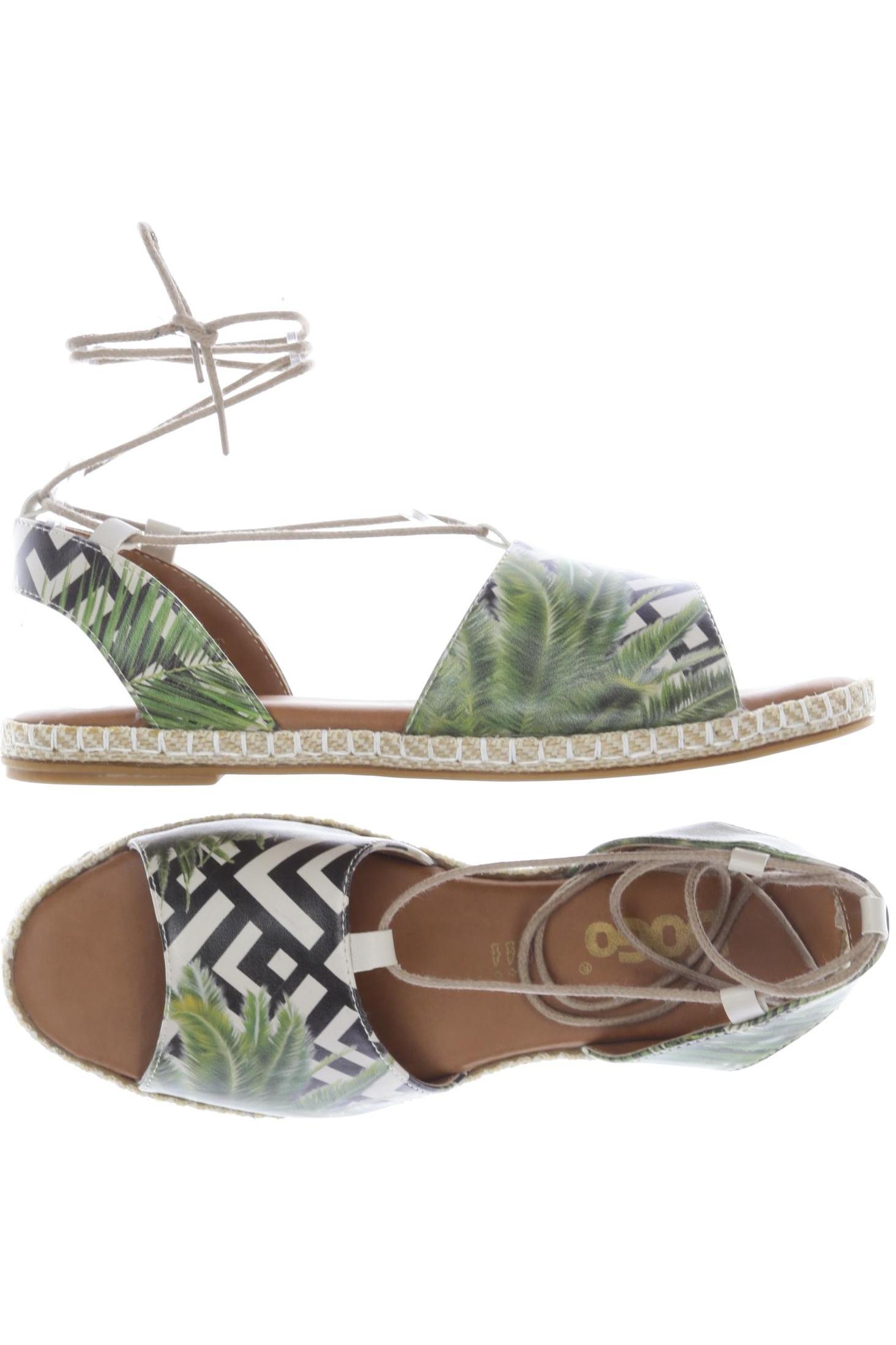 

Dogo Damen Sandale, beige, Gr. 38