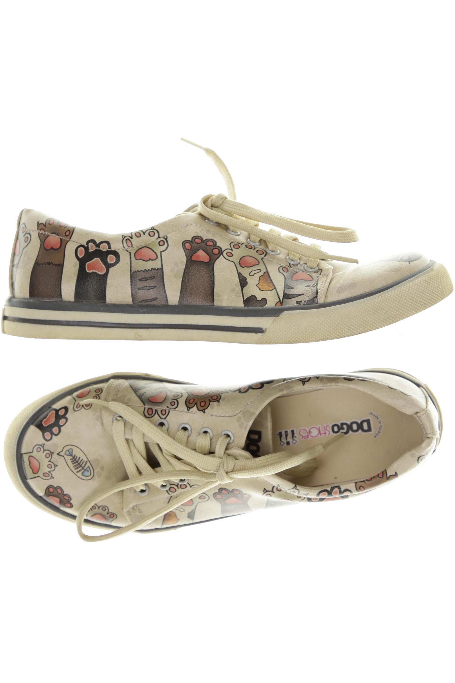 

Dogo Damen Sneakers, beige, Gr. 38