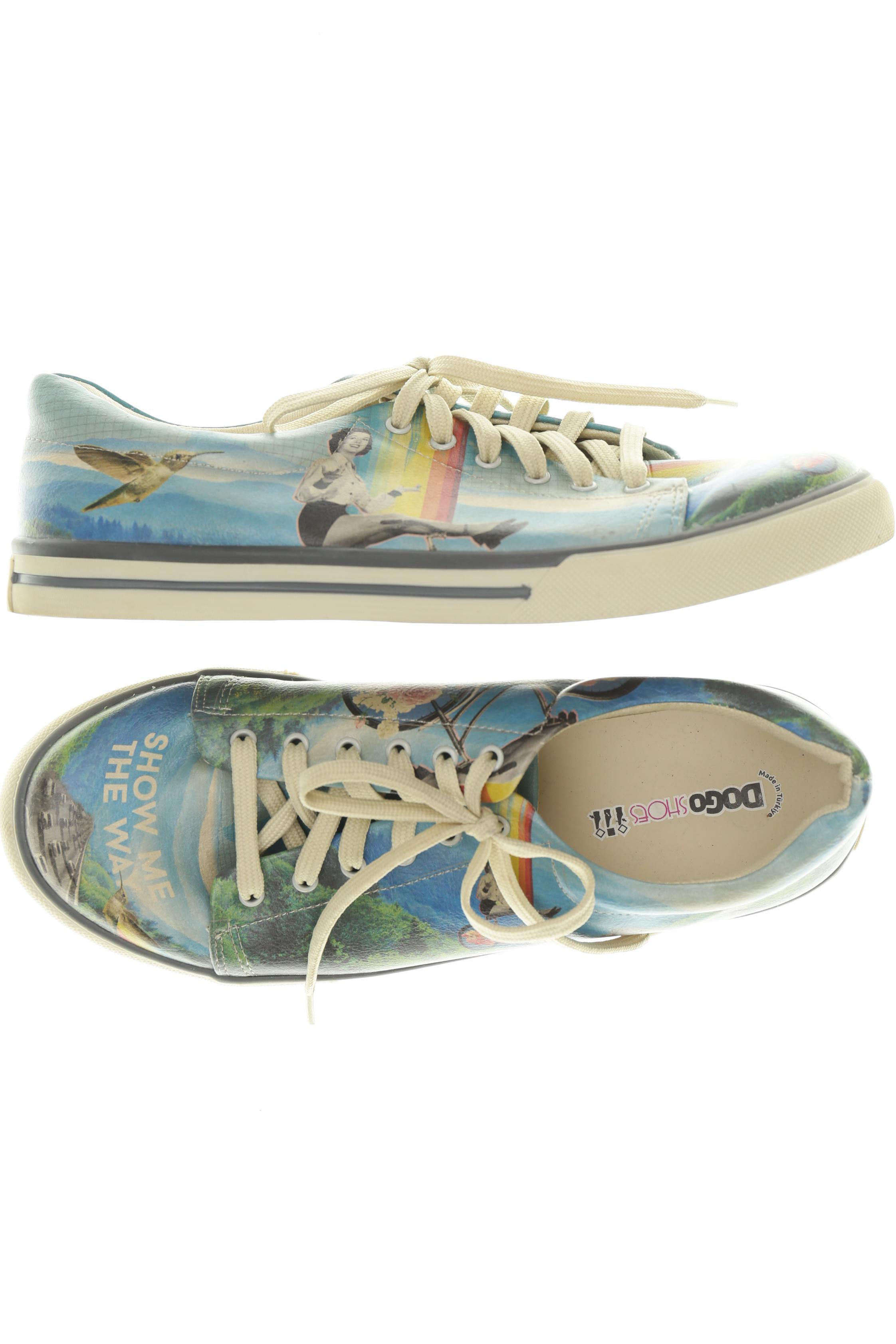 

Dogo Damen Sneakers, blau, Gr. 41
