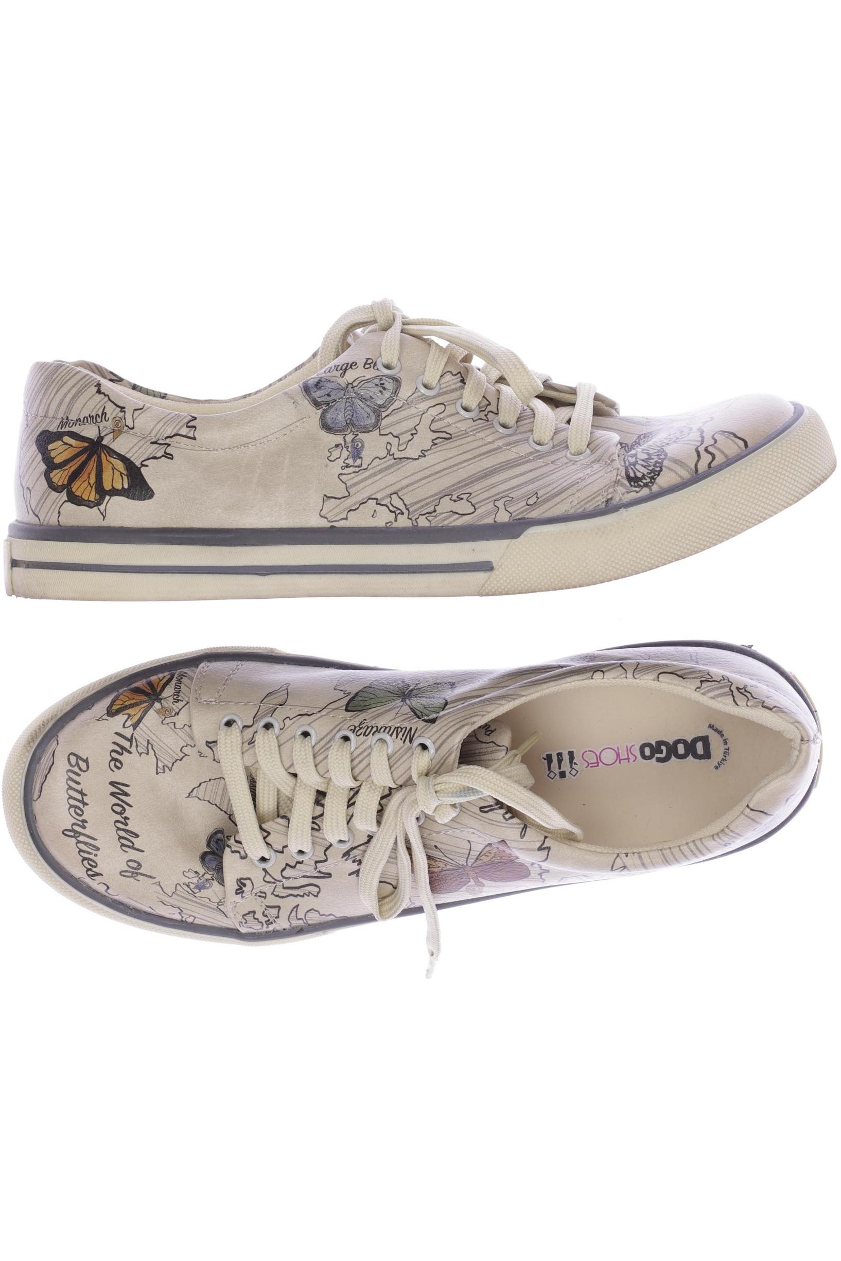 

Dogo Damen Sneakers, beige, Gr. 40