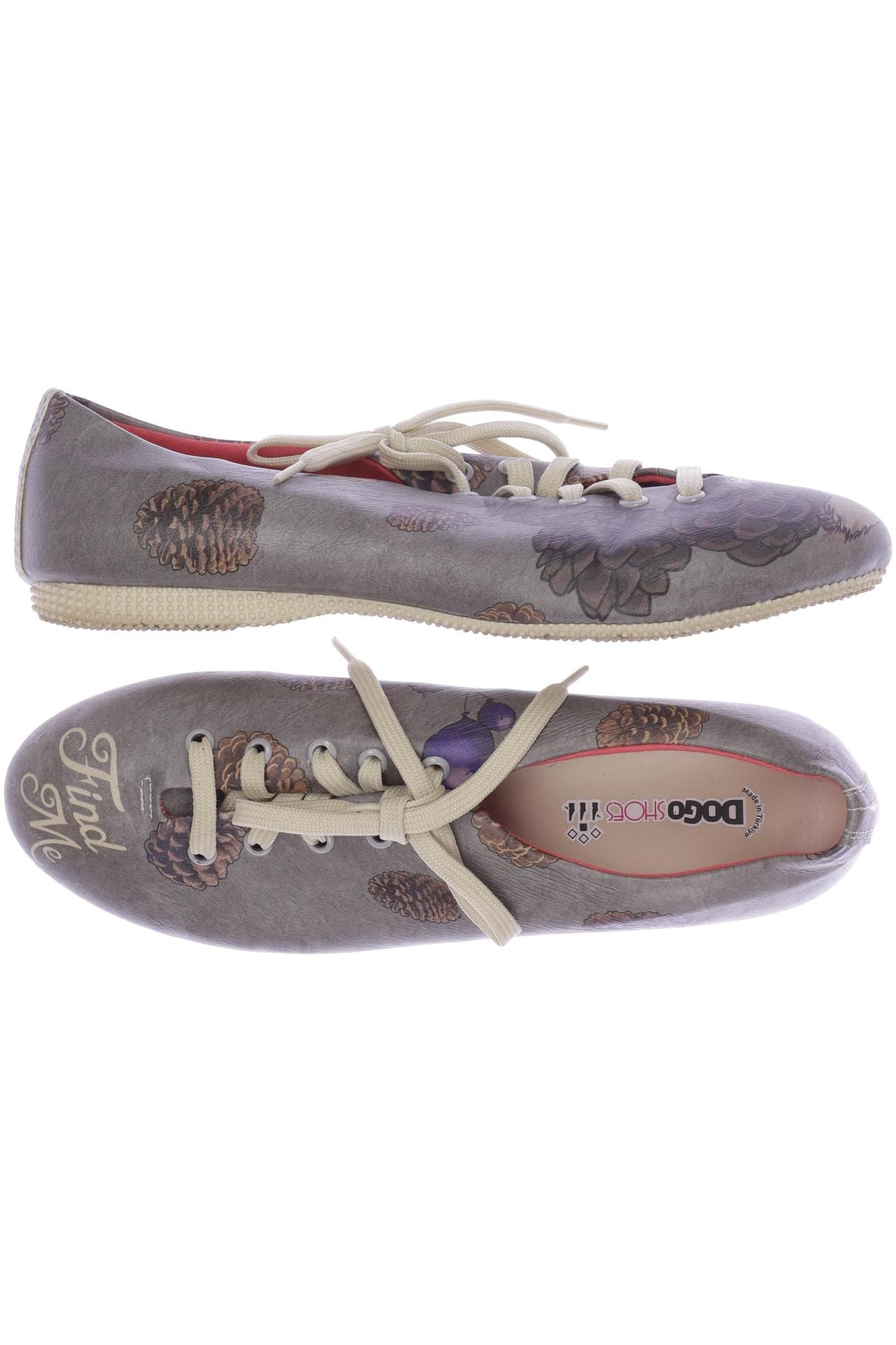 

Dogo Damen Sneakers, grau, Gr. 40