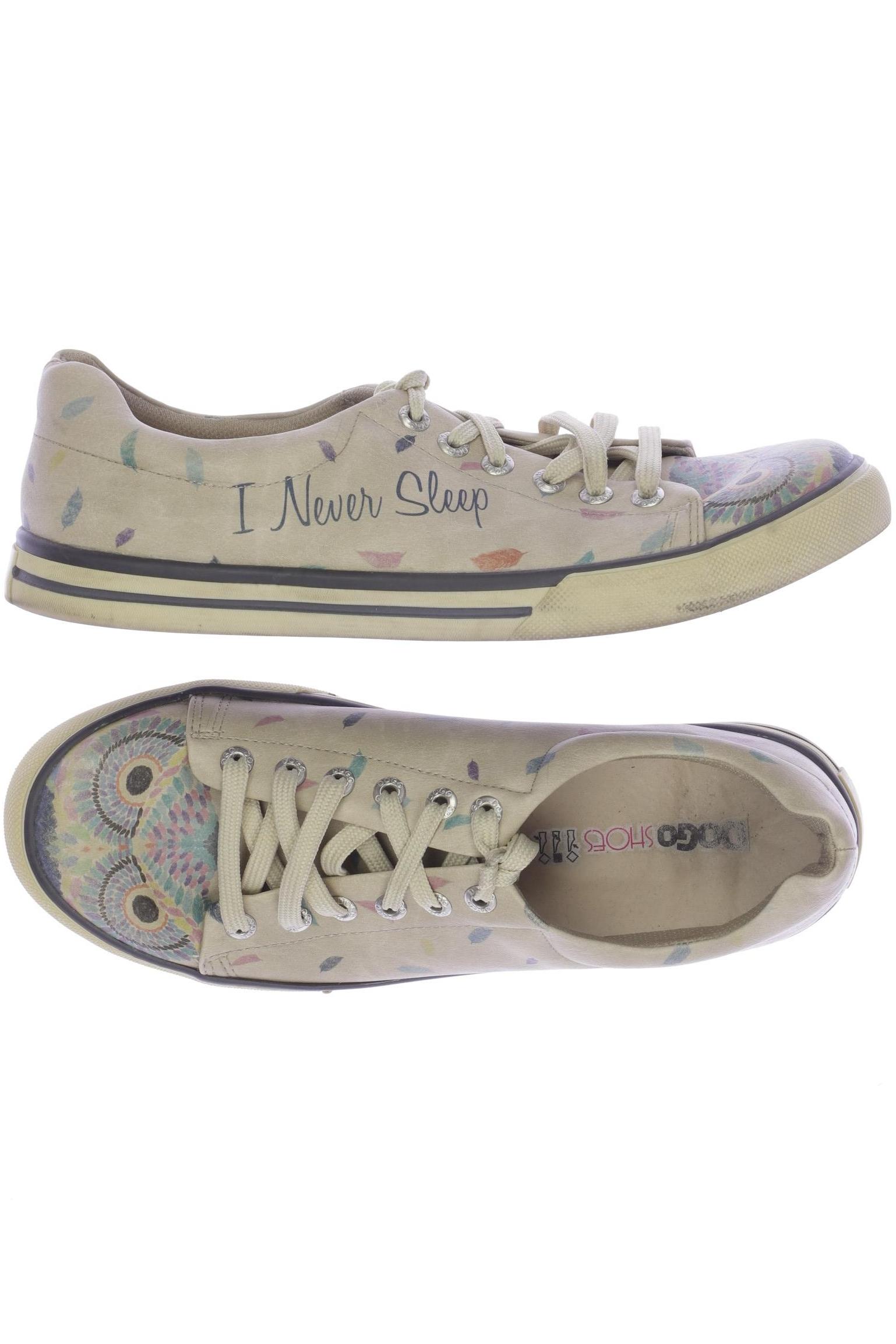 

Dogo Damen Sneakers, beige, Gr. 41