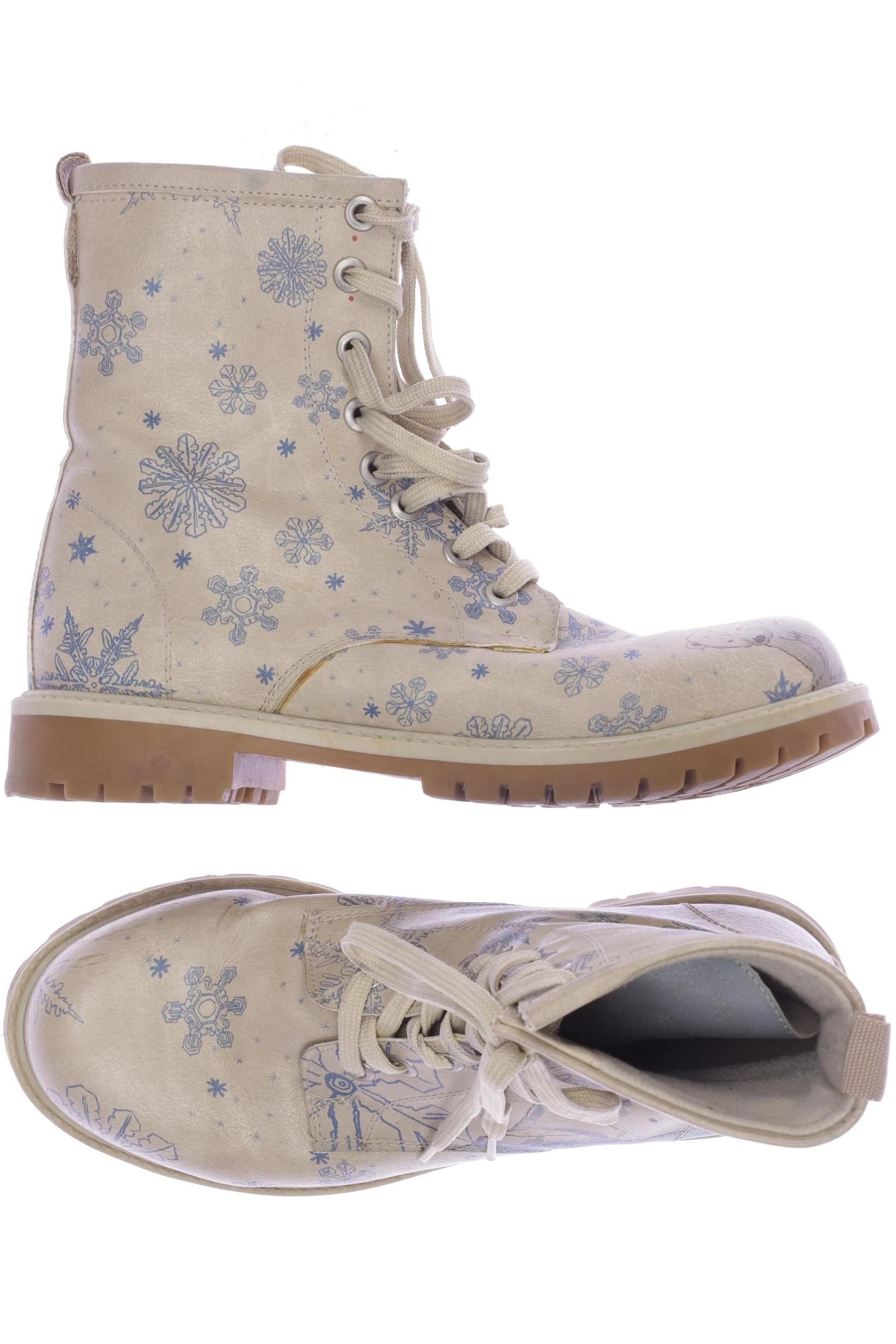 

Dogo Damen Stiefel, beige, Gr. 37
