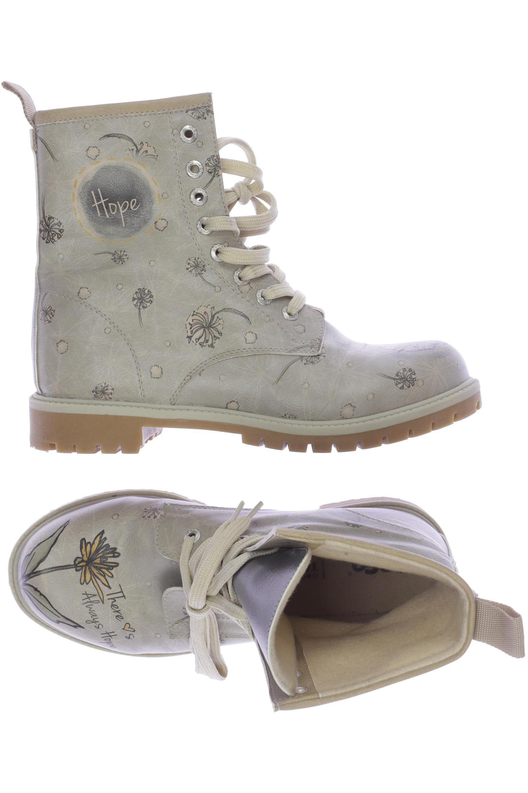 

Dogo Damen Stiefelette, beige