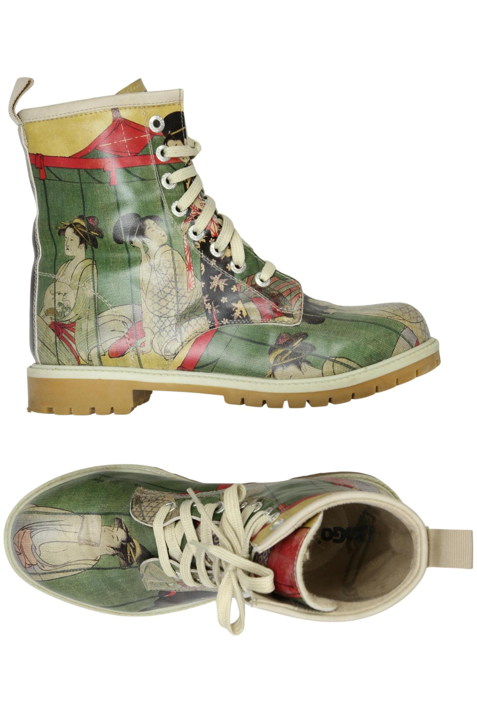 

Dogo Damen Stiefelette, mehrfarbig, Gr. 38