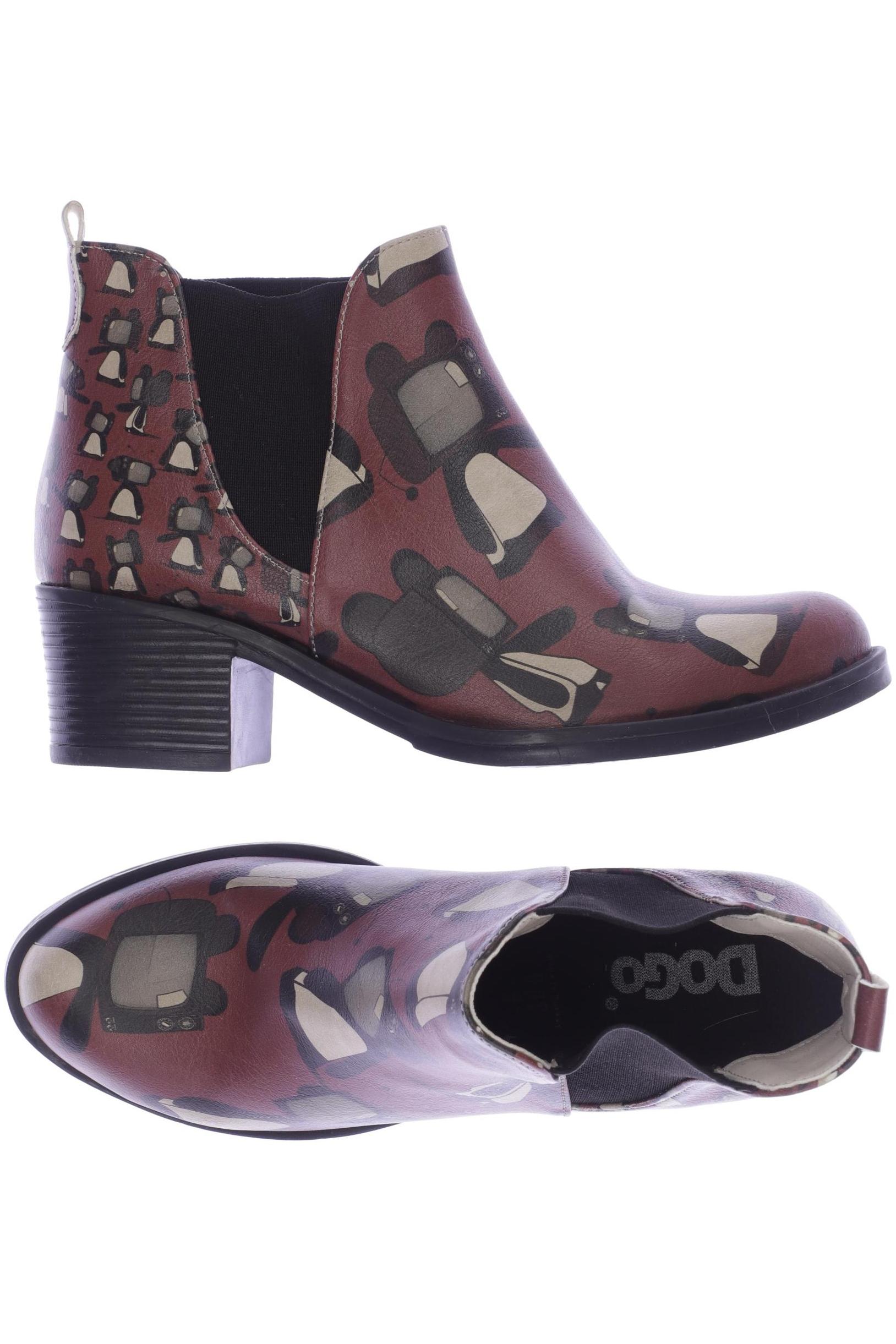 

Dogo Damen Stiefelette, bordeaux