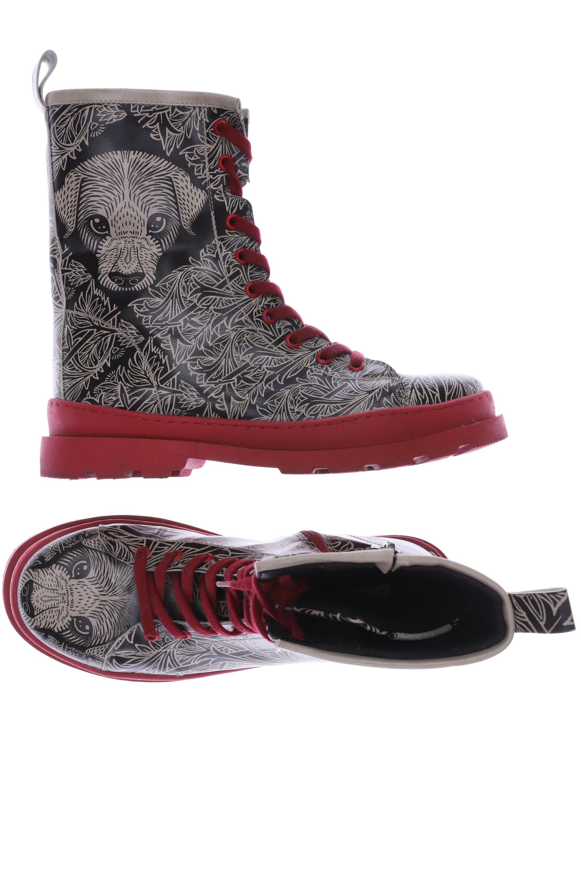 

Dogo Damen Stiefelette, schwarz, Gr. 38