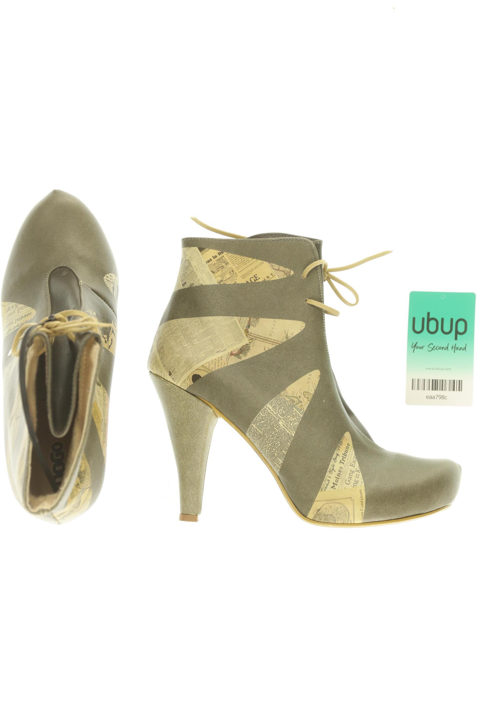 

Dogo Damen Stiefelette, grau, Gr. 38