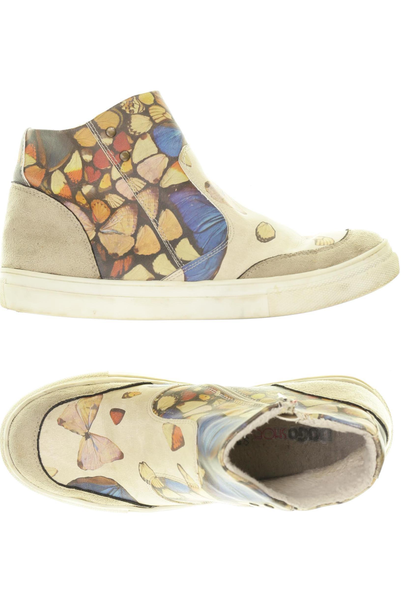 

Dogo Damen Stiefelette, beige, Gr. 40