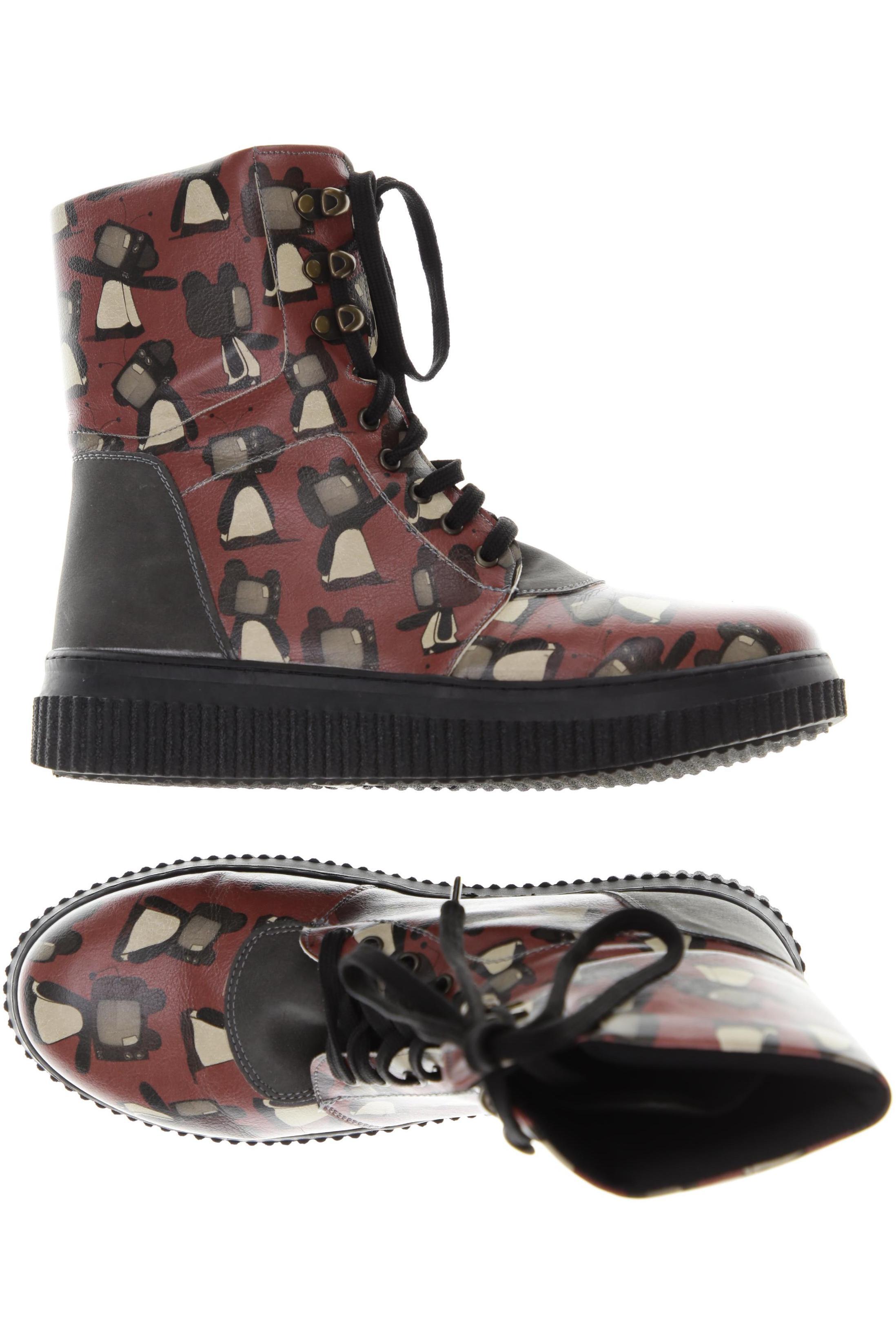 

Dogo Damen Stiefelette, braun, Gr. 39