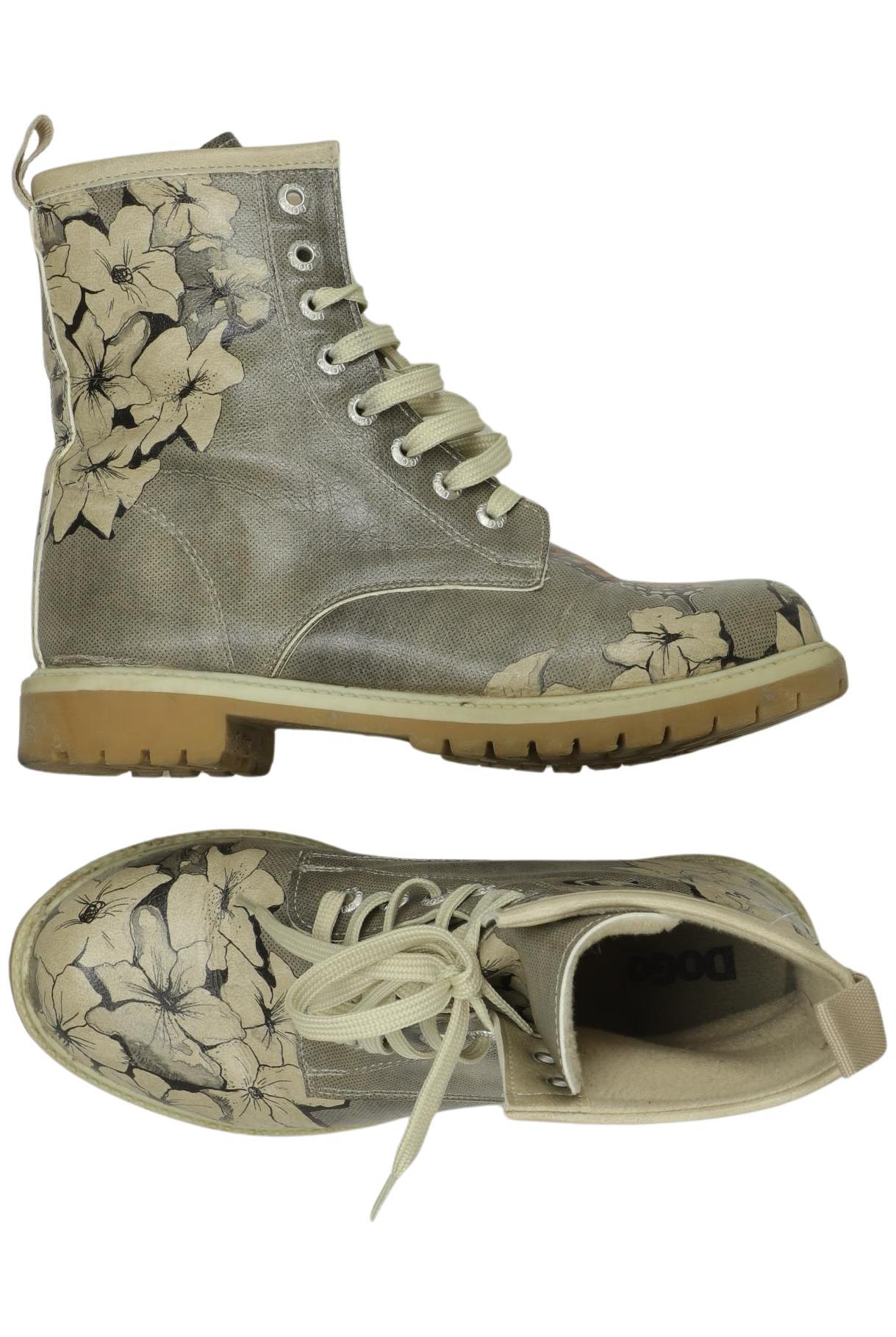 

Dogo Damen Stiefelette, grau, Gr. 37